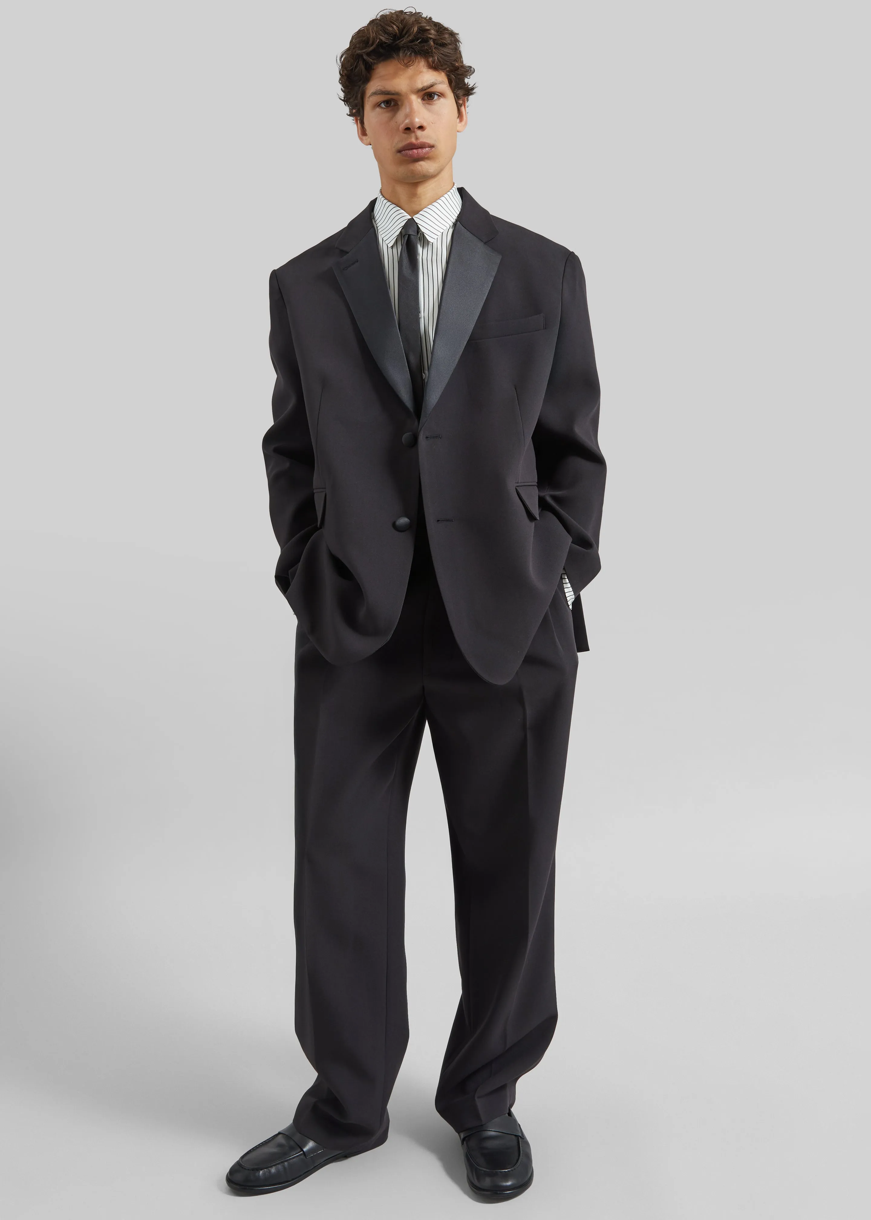 Beo Tuxedo Pants - Black sold by Frankie Shop product image thumbnail 2