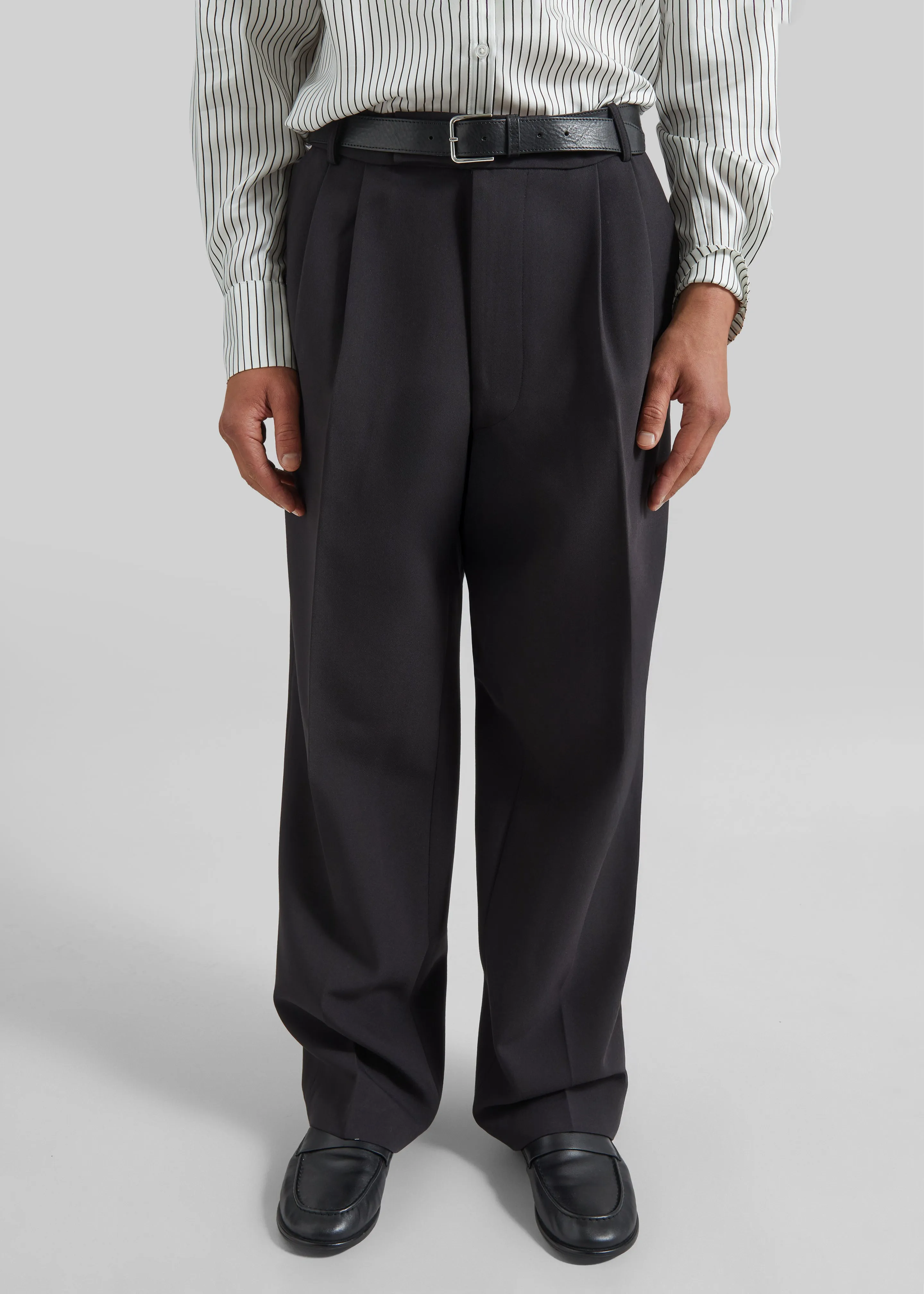 Beo Tuxedo Pants - Black sold by Frankie Shop product image thumbnail 3