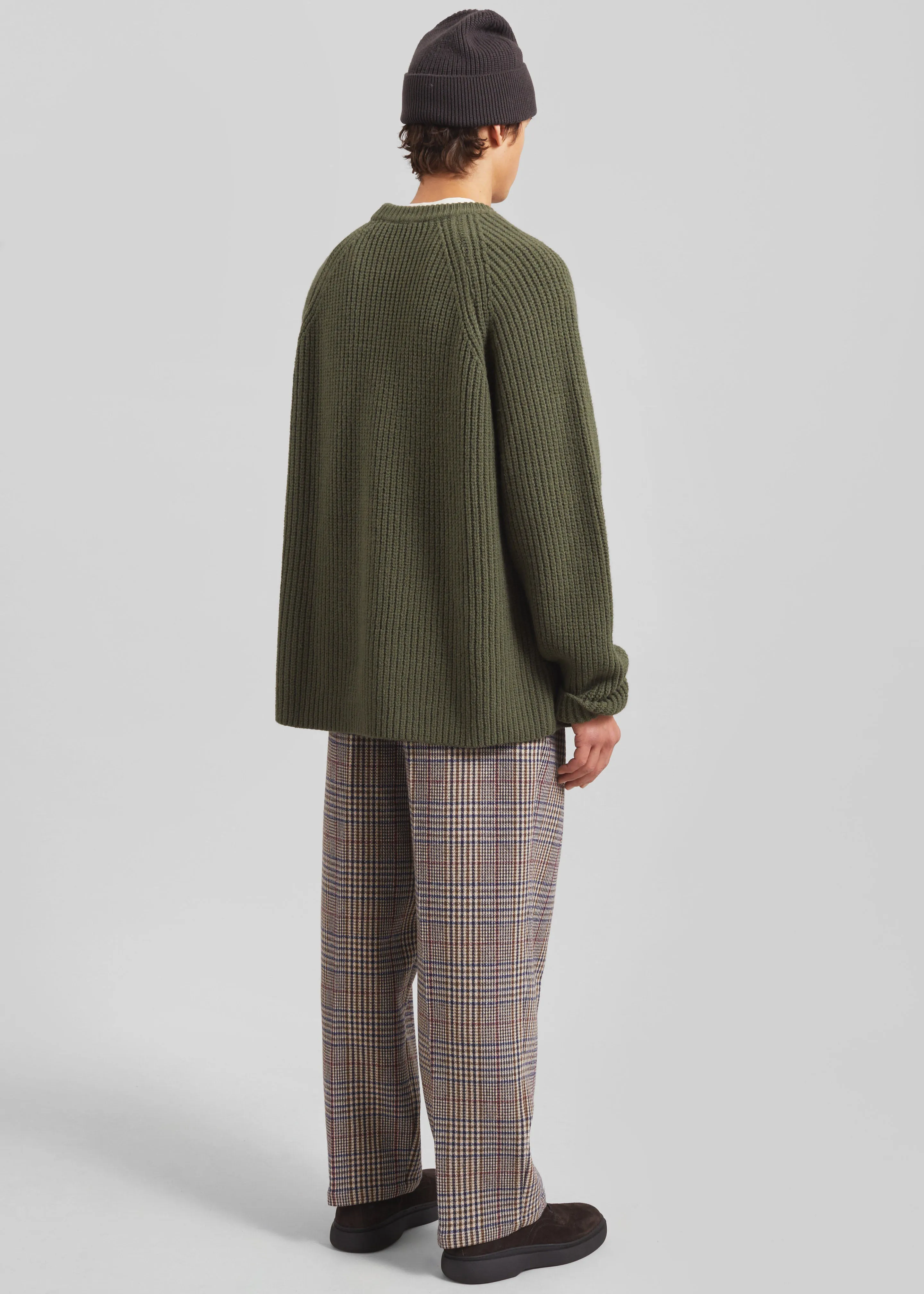 Carter Crewneck Sweater - Olive sold by Frankie Shop product image thumbnail 5