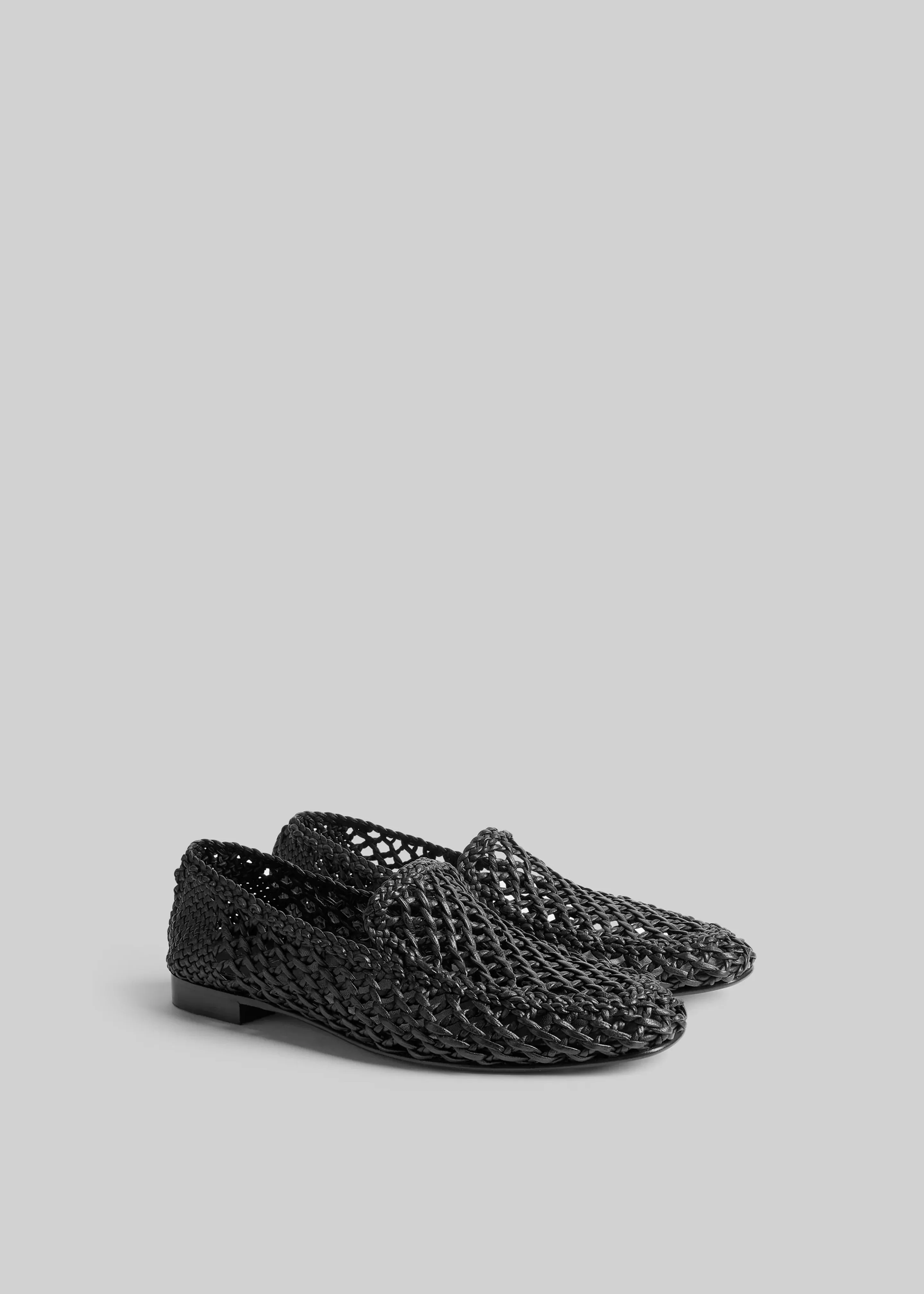 Le Monde Beryl Soft Knotted Loafers - Black sold by Frankie Shop
