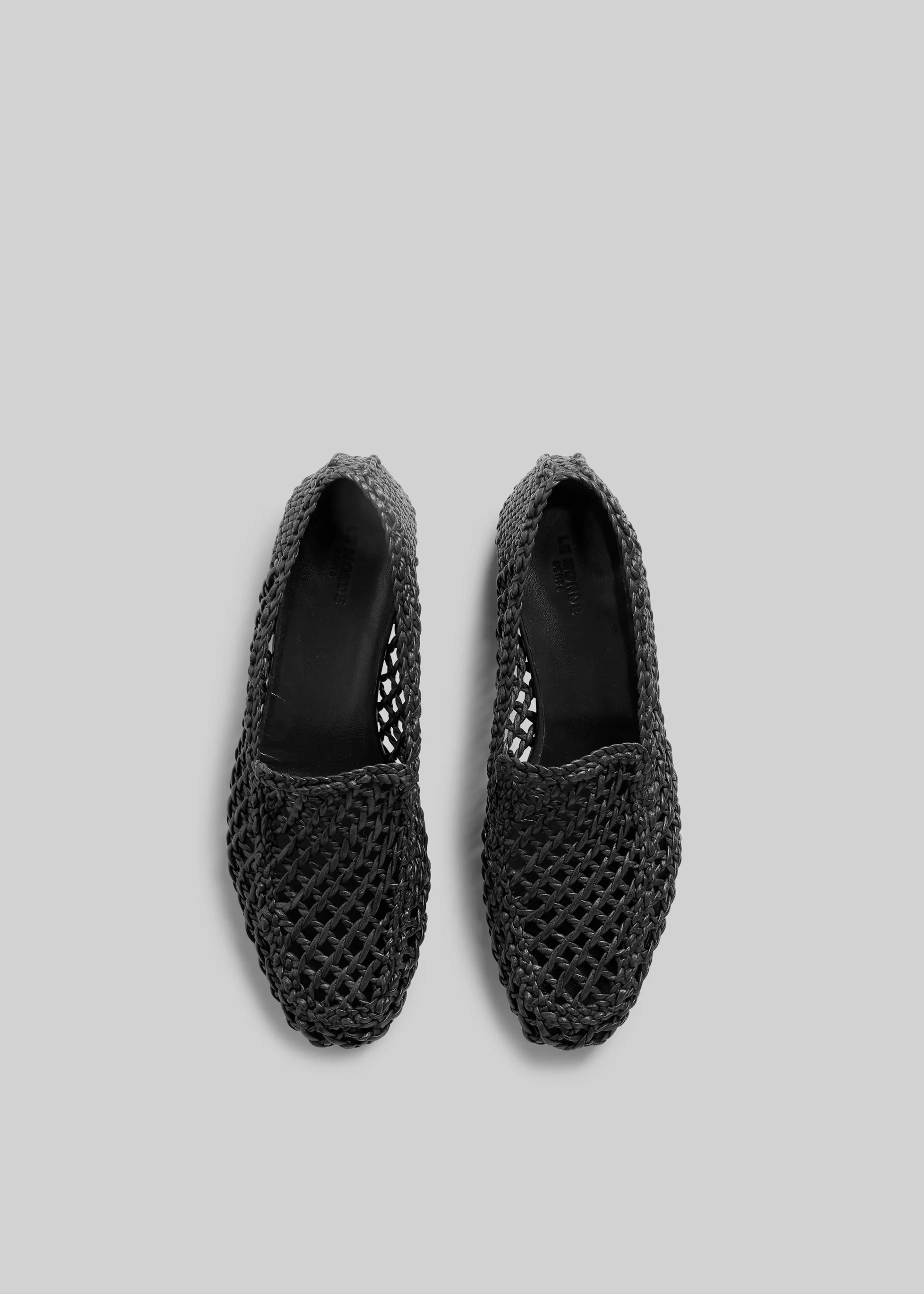Le Monde Beryl Soft Knotted Loafers - Black sold by Frankie Shop product image thumbnail 5