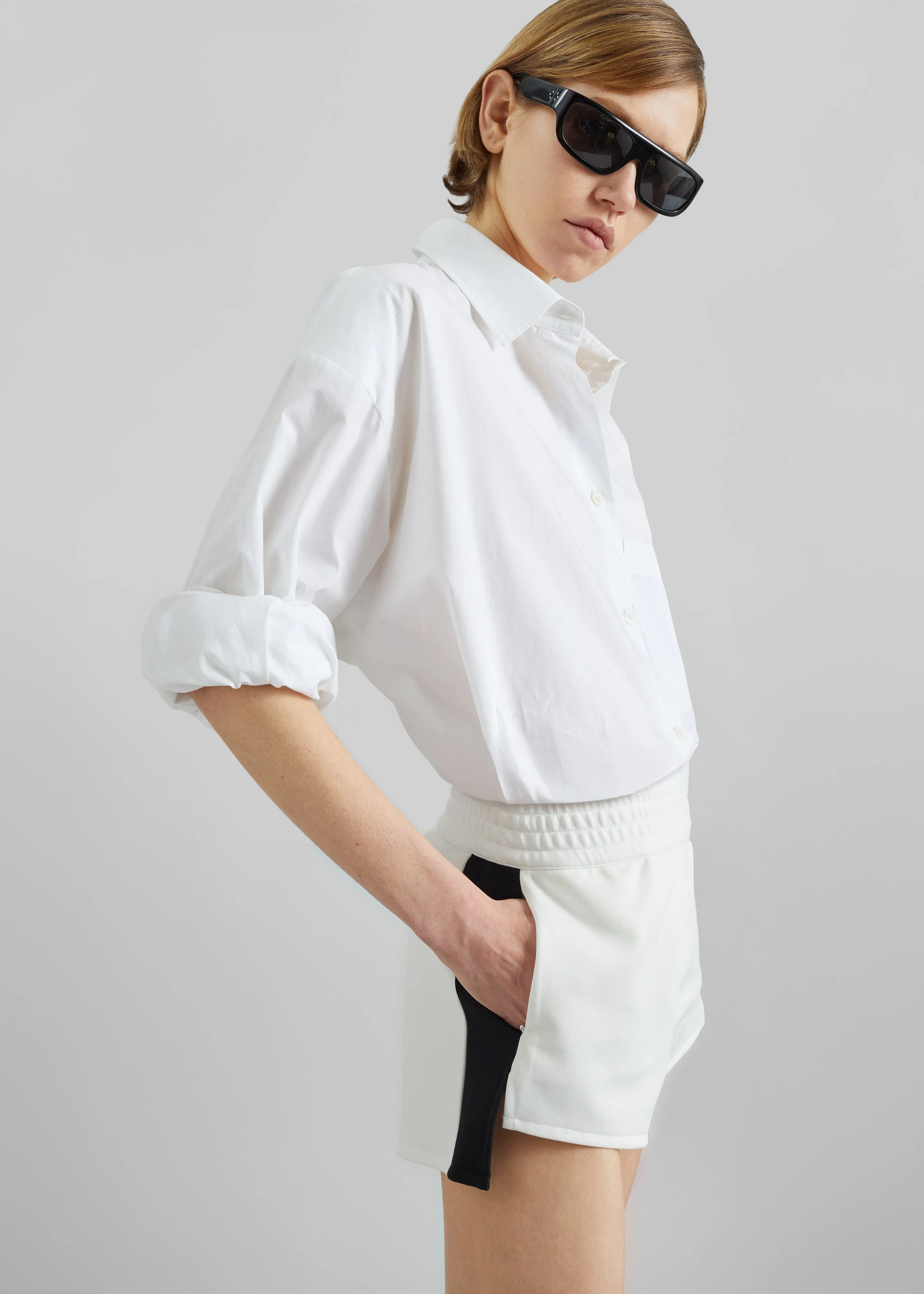 Coperni Track Shorts - White sold by Frankie Shop product image thumbnail 5