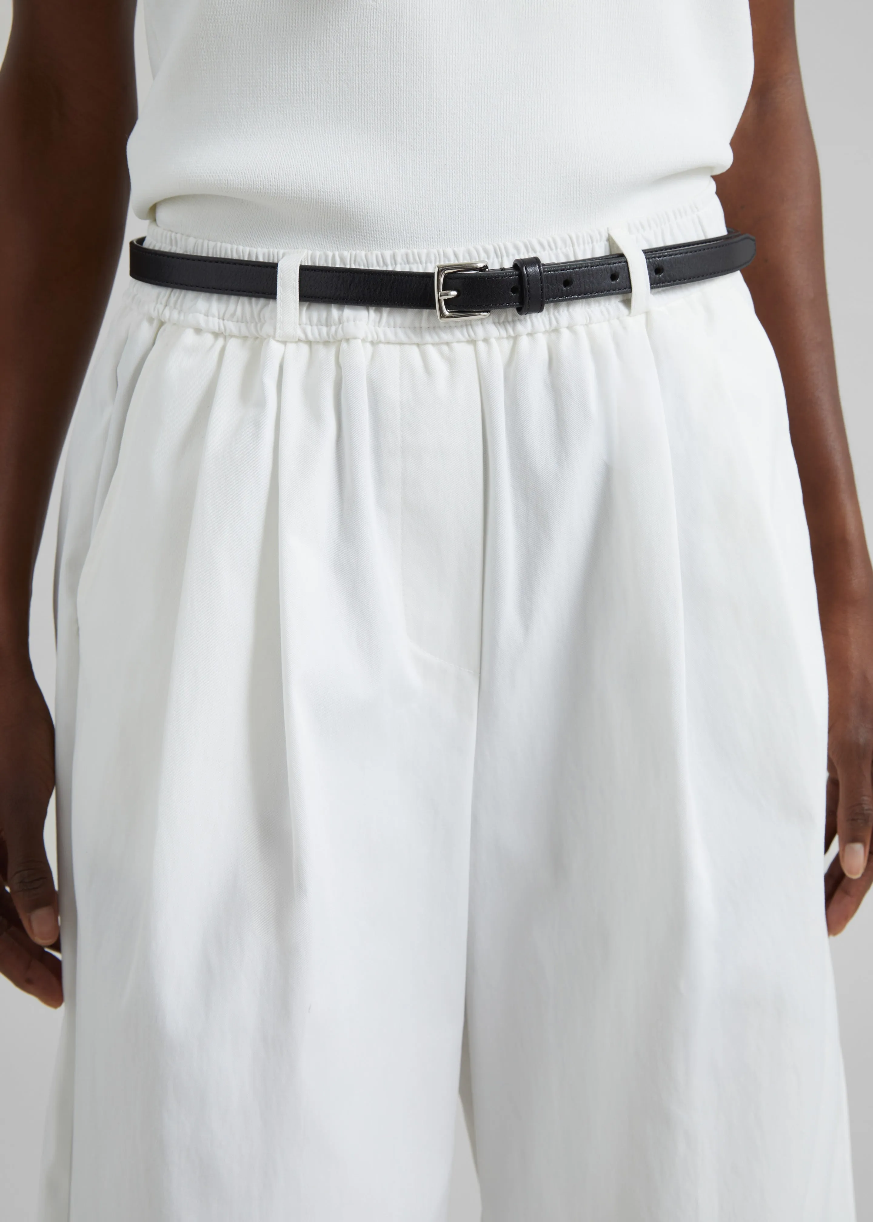 Arvert Bermuda Shorts - White sold by Frankie Shop product image thumbnail 3