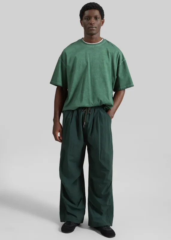 Craig Drawstring Track Pants - Green made by Frankie Shop