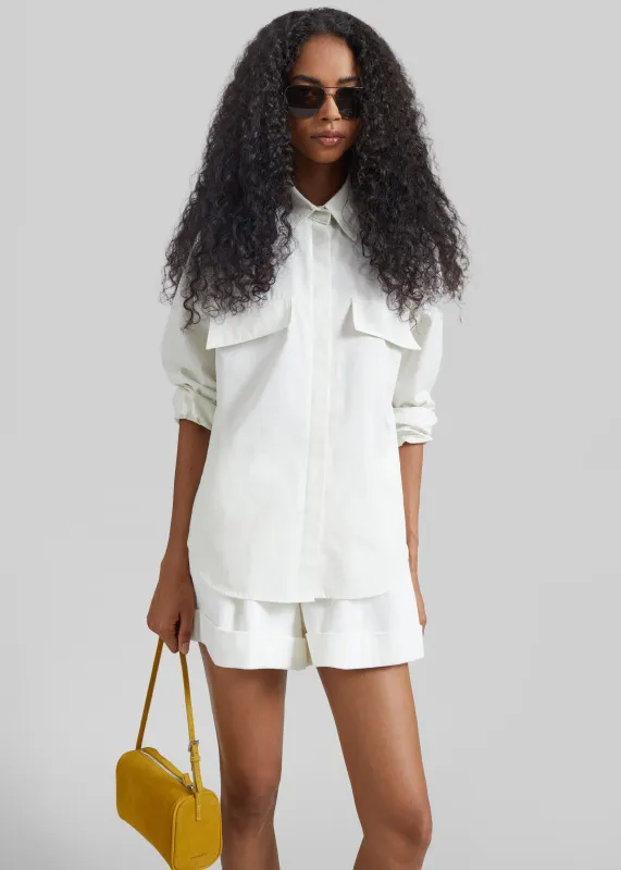 Covo Shirt - Cream made by Frankie Shop