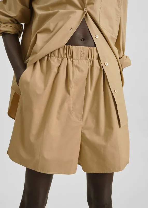 Lui Organic Cotton Boxer Shorts - Sahara made by Frankie Shop