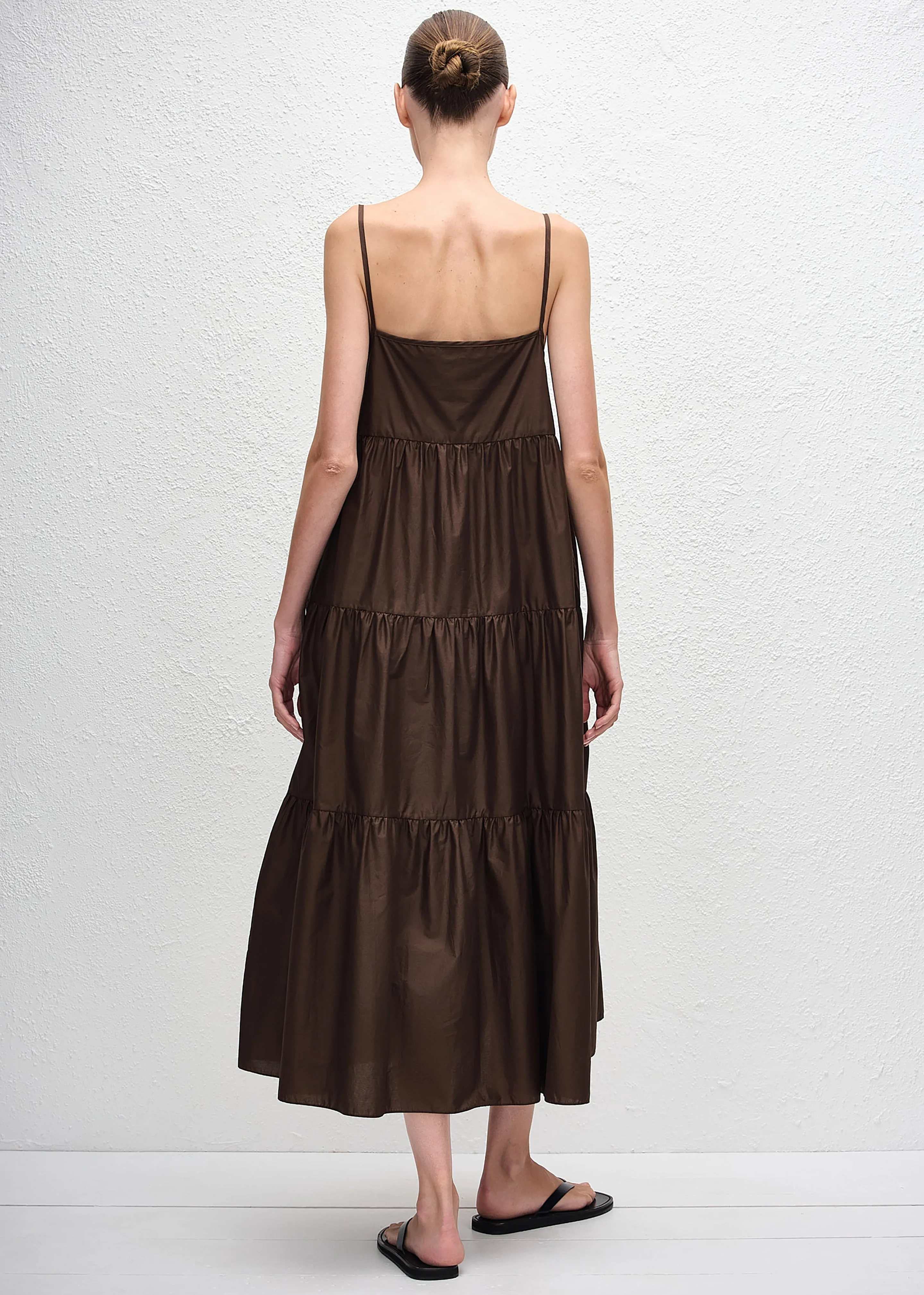 Matteau Tiered Sundress - Chocolate sold by Frankie Shop product image thumbnail 3