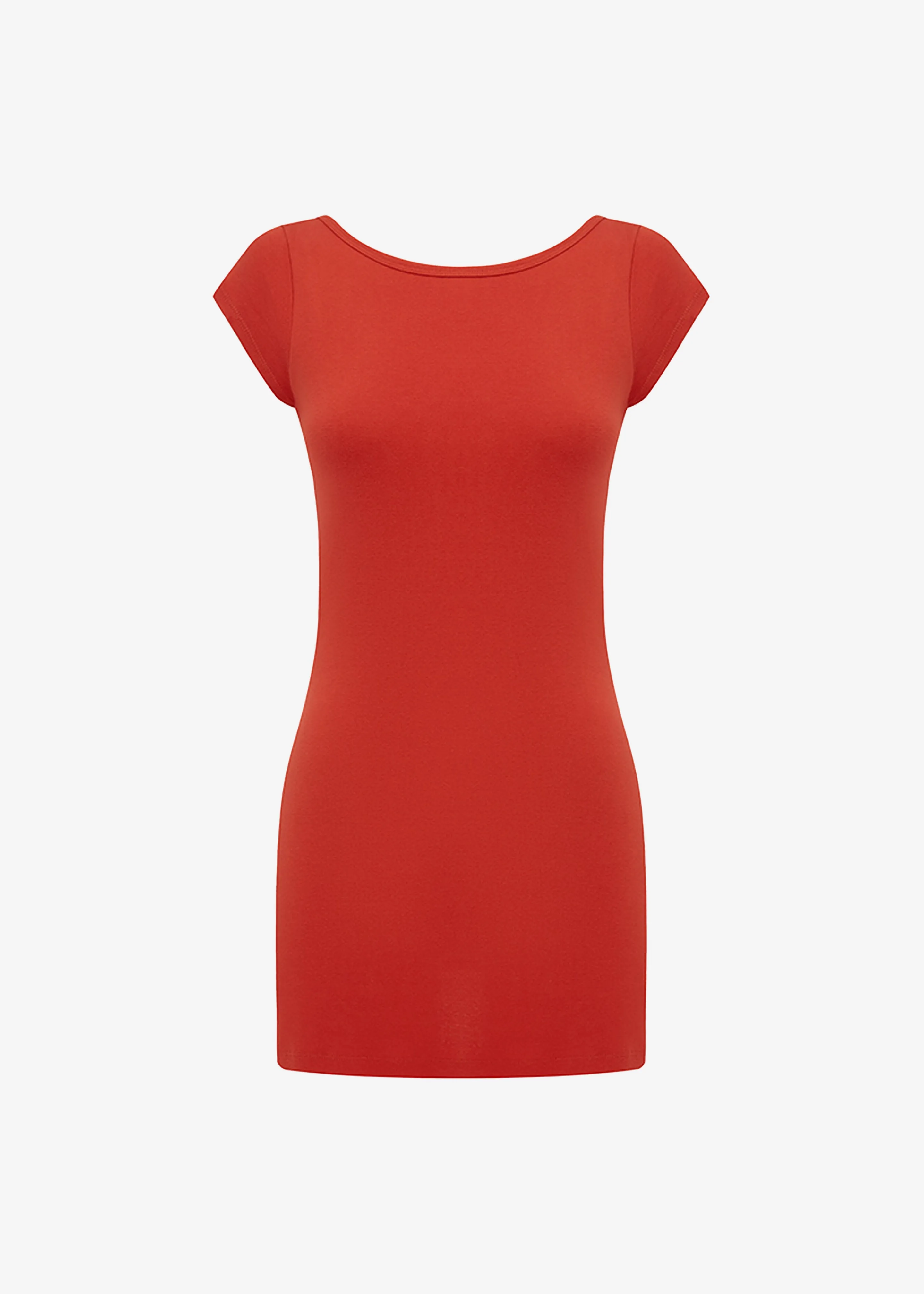 Matteau Low Back Mini Tee Dress - Tomato sold by Frankie Shop product image thumbnail 4