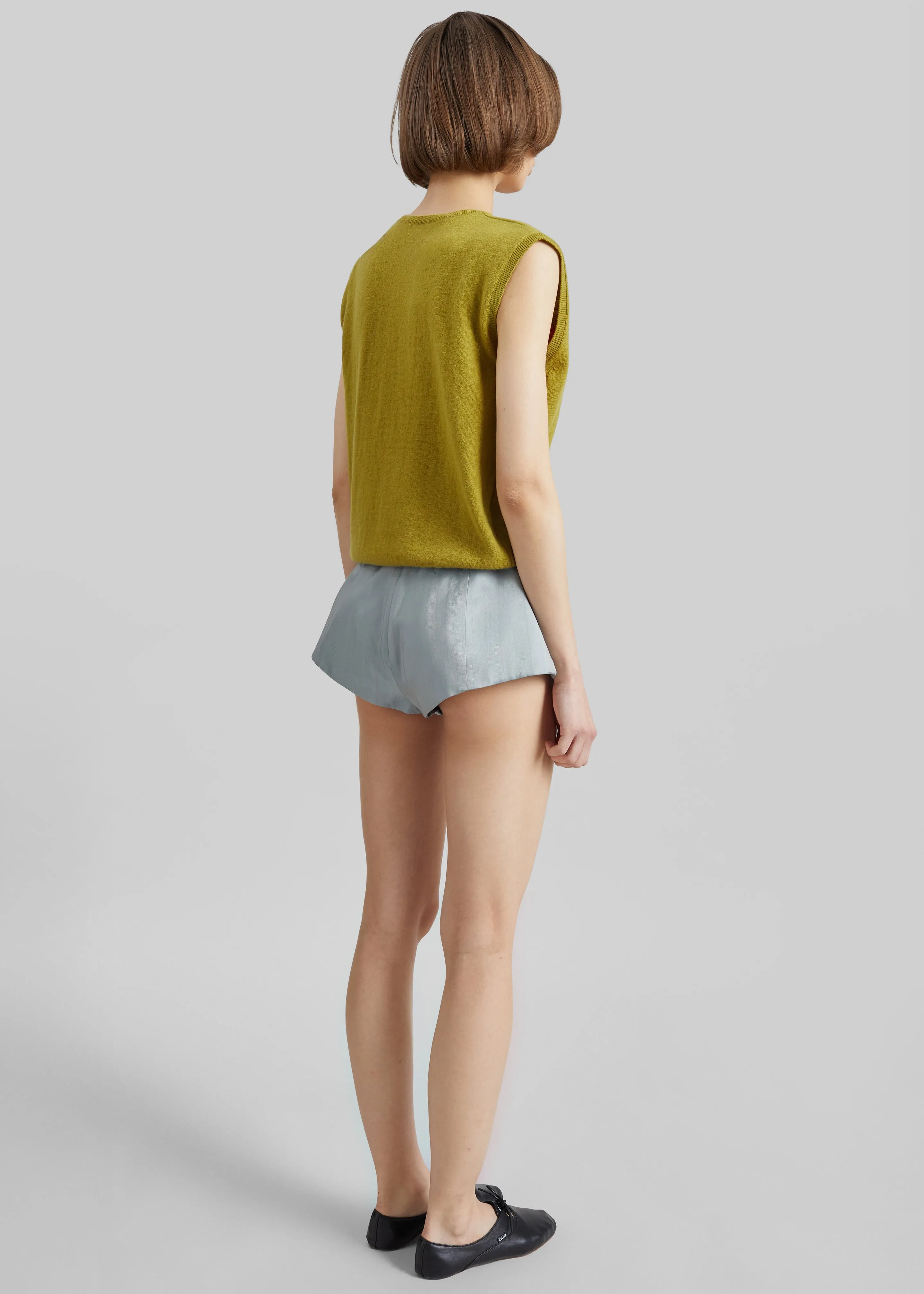 Christopher Esber Vestige Tailored Shorts - Washed Slate sold by Frankie Shop product image thumbnail 5