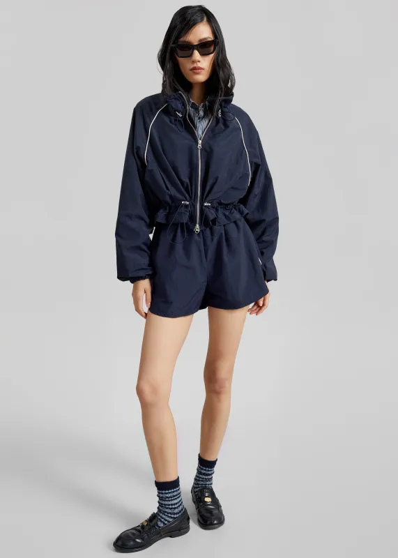 Arizona Track Shorts - Navy made by Frankie Shop