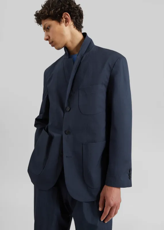 Osaka Single Breasted Blazer - Navy made by Frankie Shop