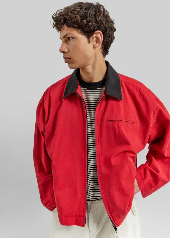 Bronson Work Jacket - Red made by Frankie Shop