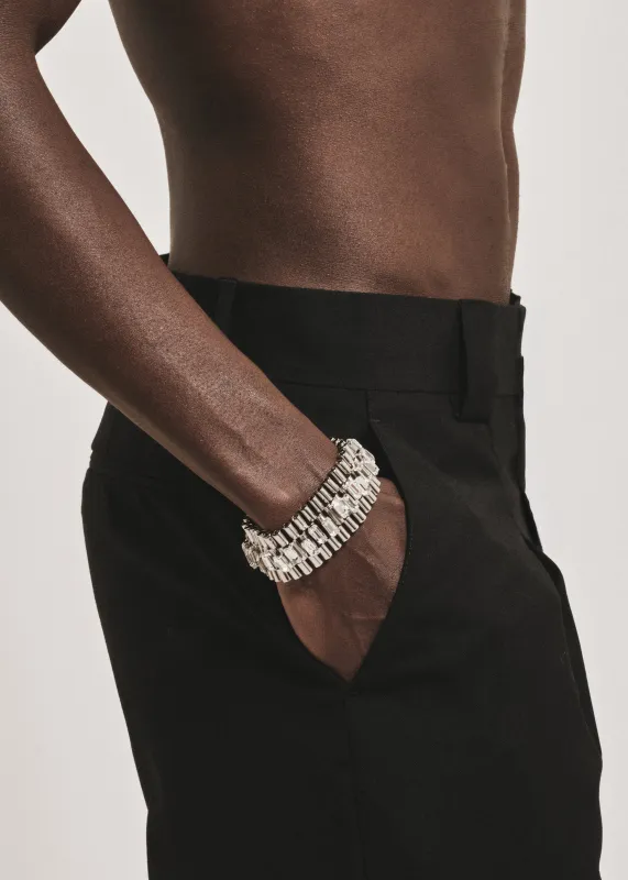 Sharra Pagano On Time Bracelet - Silver made by Frankie Shop