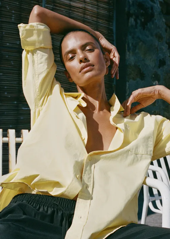 Matteau Relaxed Shirt - Limoncello made by Matteau