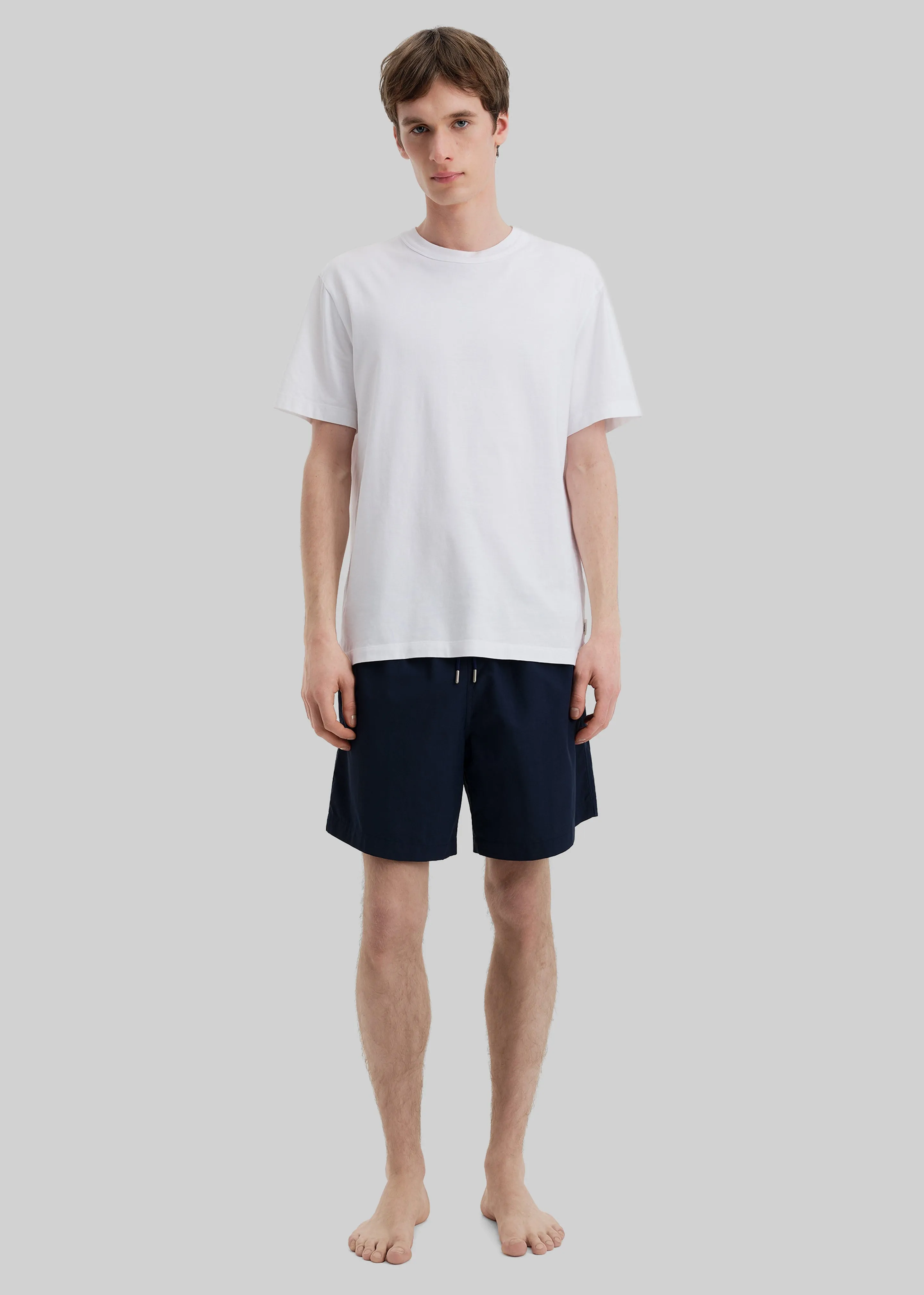 Tekla Swim Shorts - Navy sold by Frankie Shop
