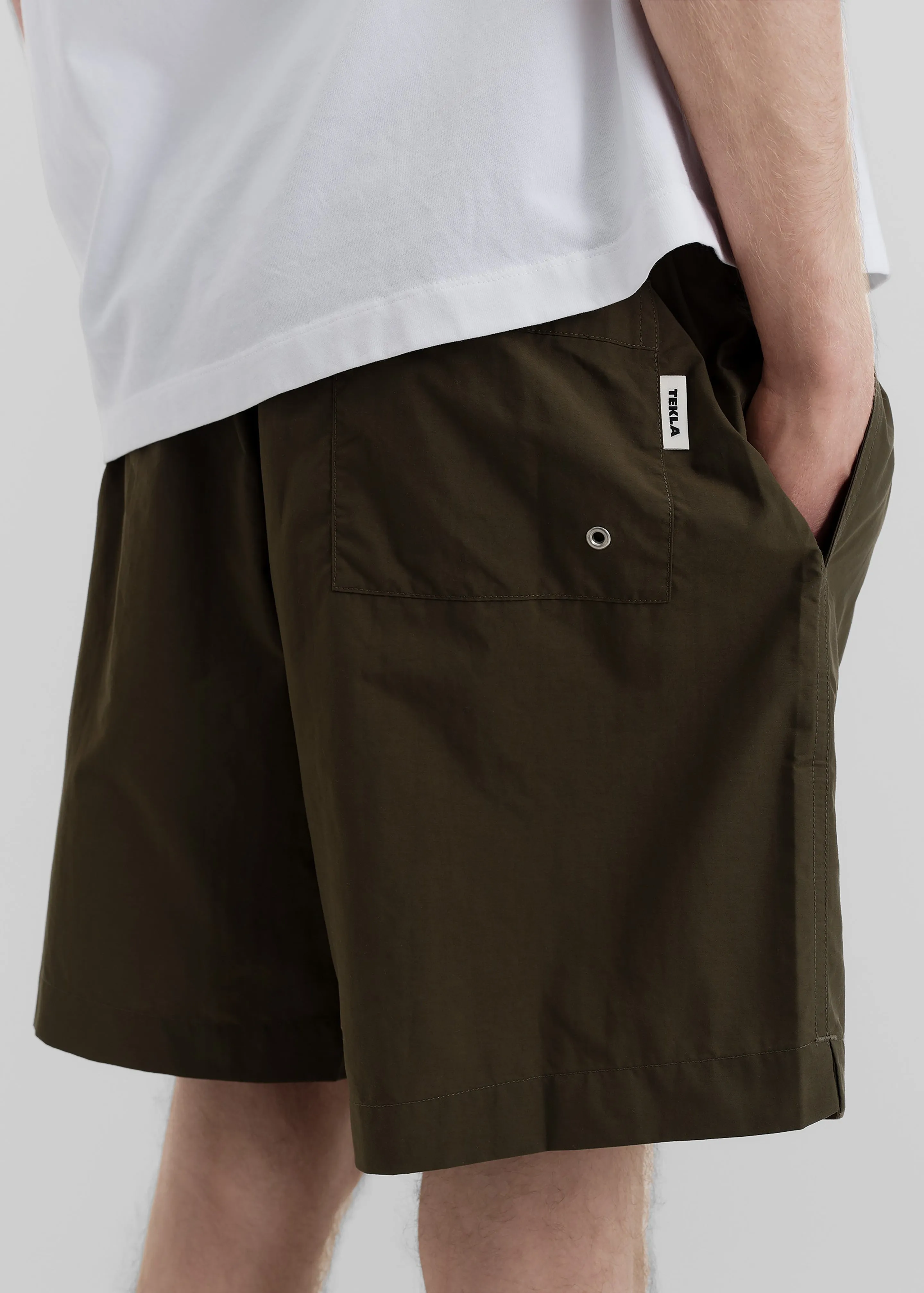 Tekla Swim Shorts - Olive sold by Frankie Shop product image thumbnail 3