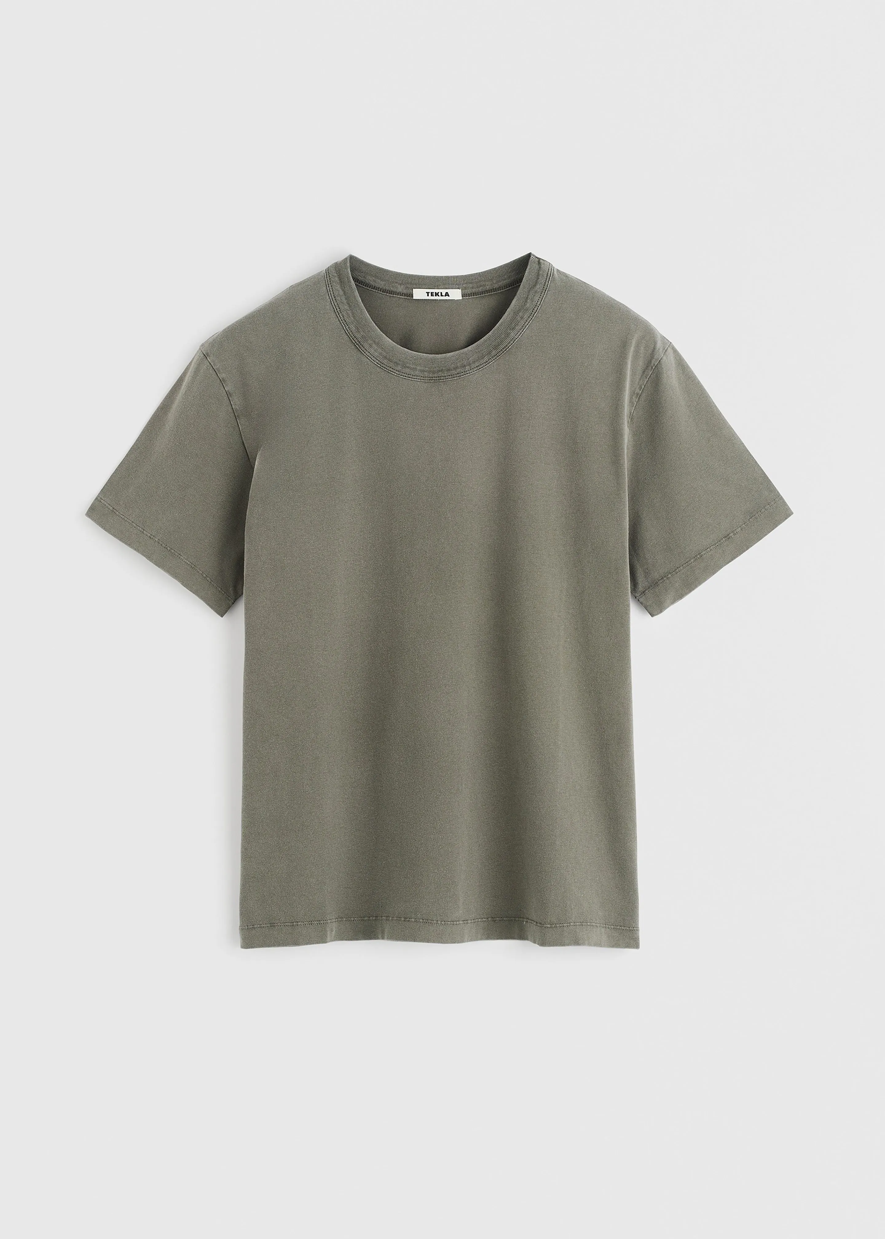 Tekla Men's T-Shirt - Sun Bleached Taupe sold by Frankie Shop product image thumbnail 5