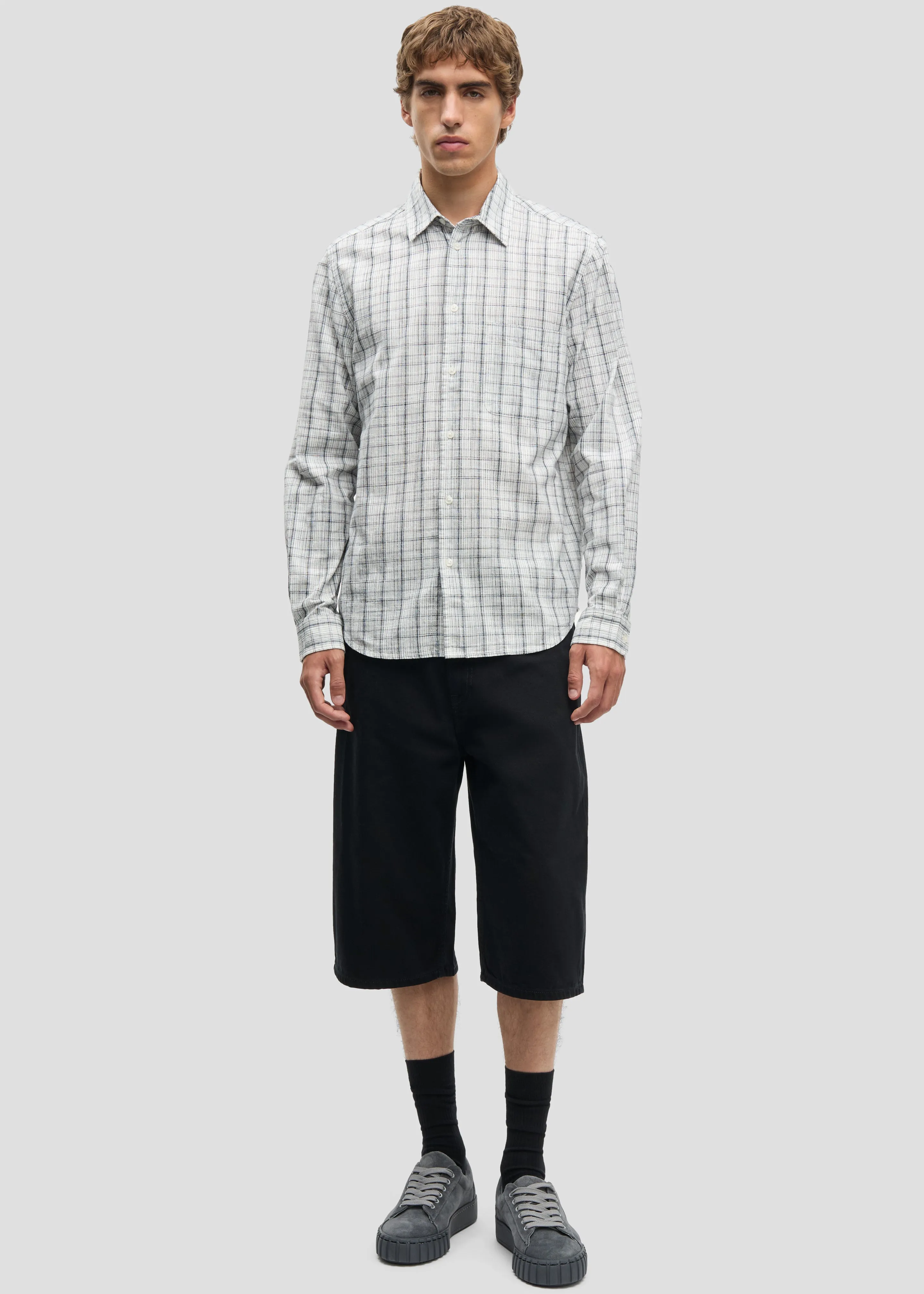 Samsøe Samsøe Saliam Nj Shirt - Salute Ch sold by Frankie Shop product image thumbnail 4