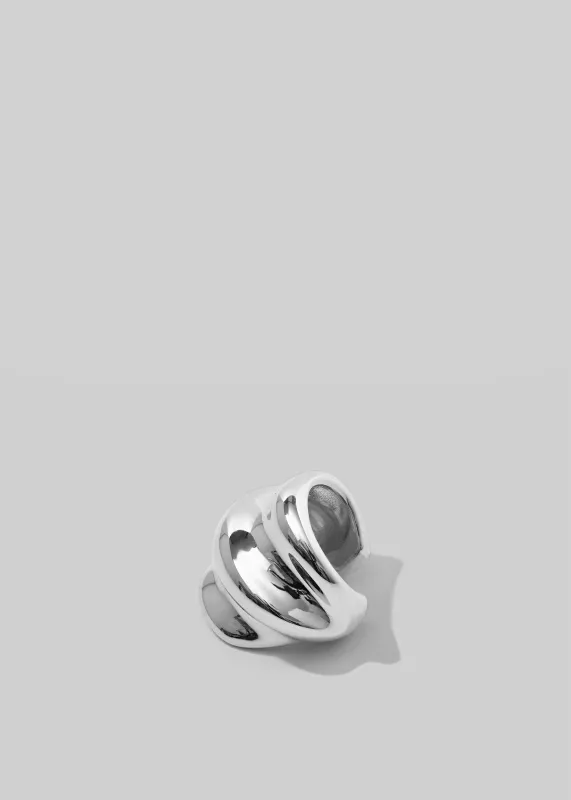 Otiumberg Wave Ear Cuff - Silver made by Otiumberg