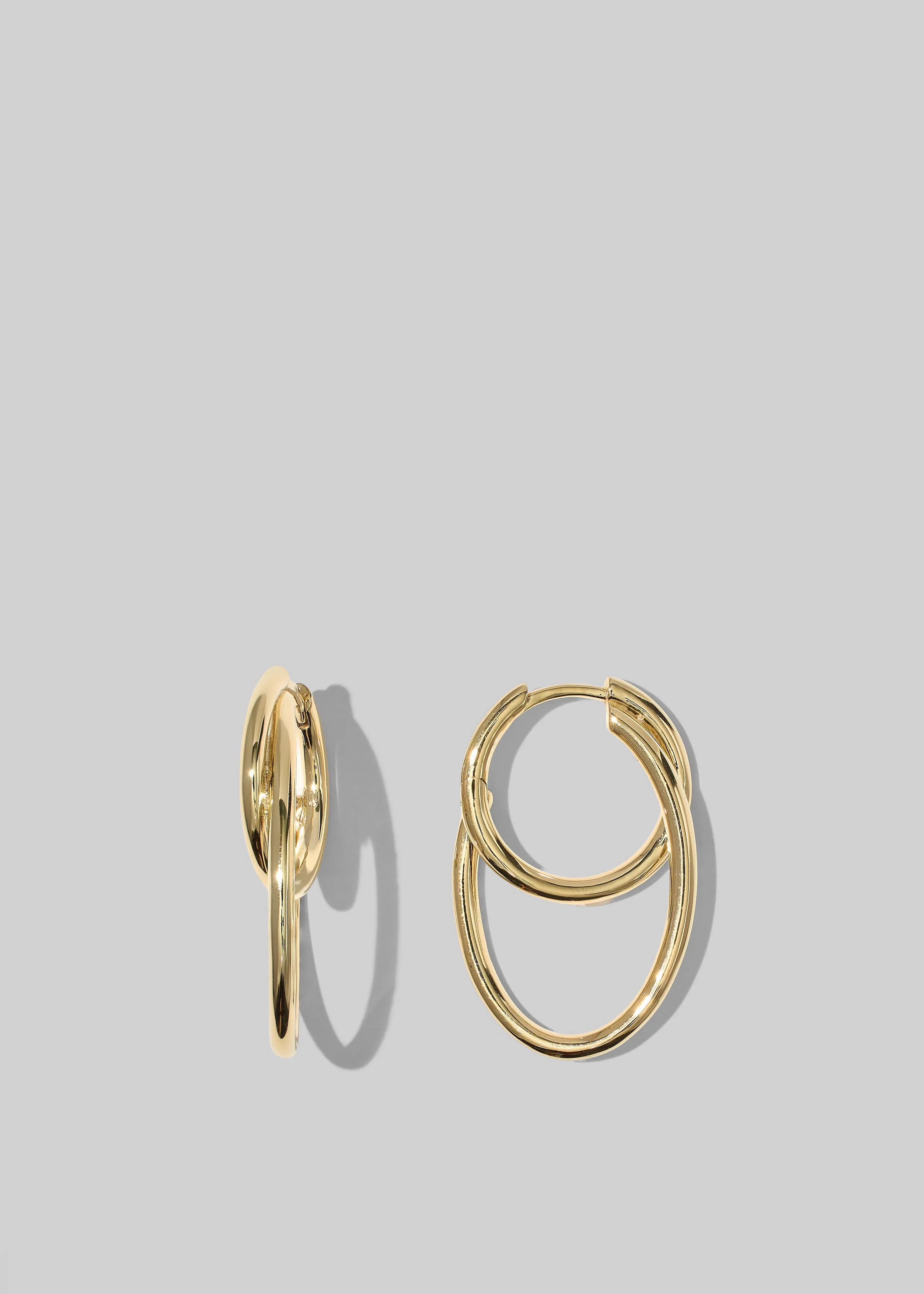 Otiumberg Loom Earrings - Gold sold by Frankie Shop product image thumbnail 2