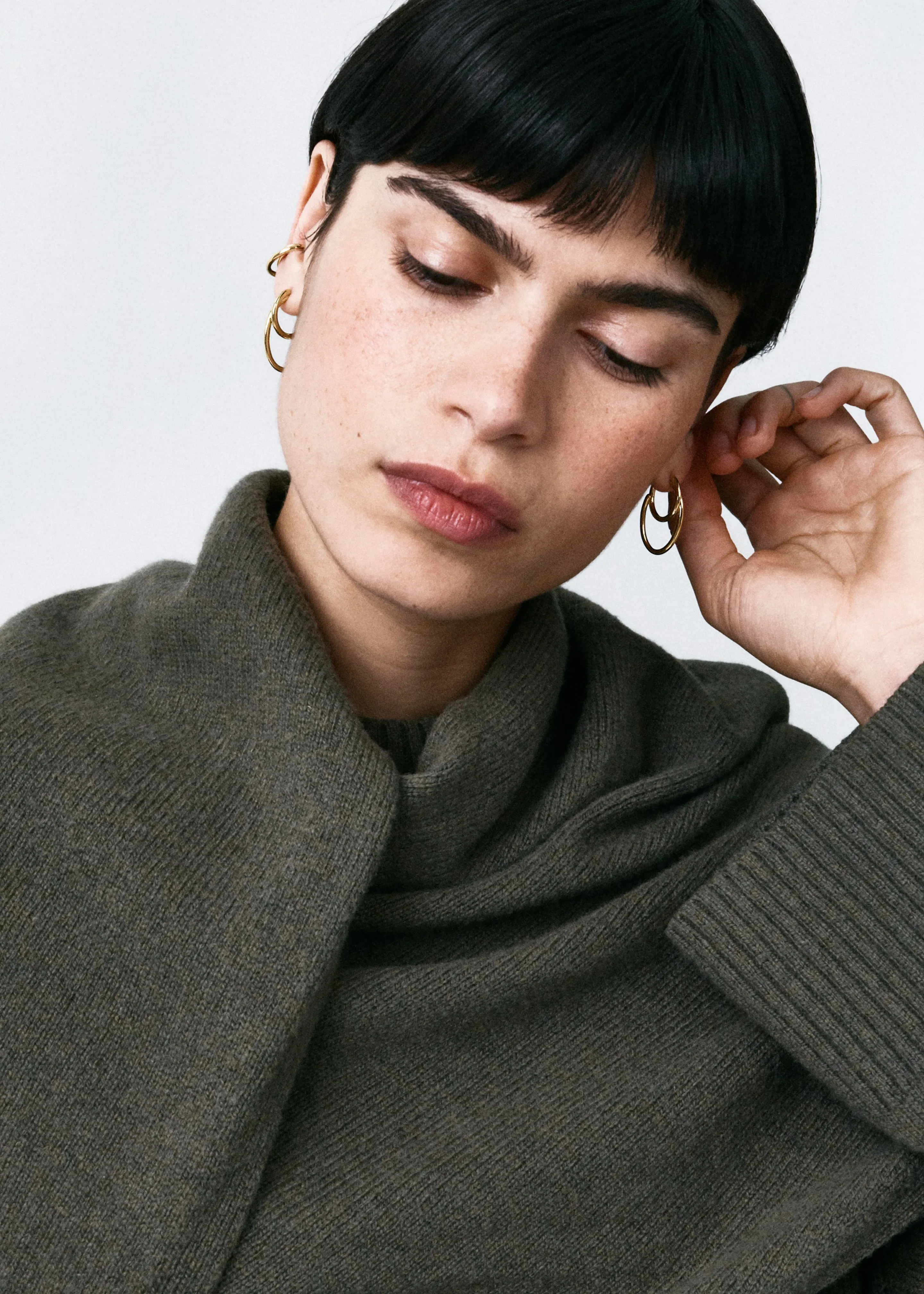 Otiumberg Loom Earrings - Gold sold by Frankie Shop