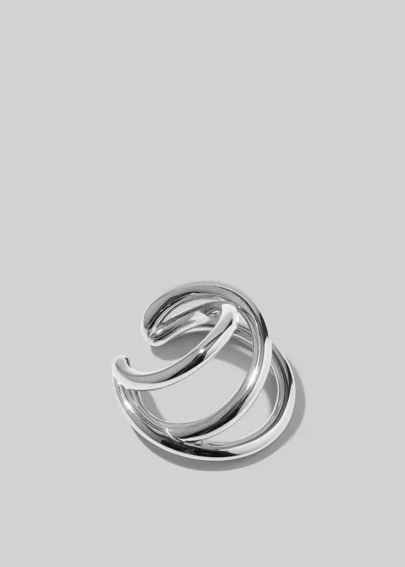 Otiumberg Spiralis Ear Cuff - Silver made by Otiumberg