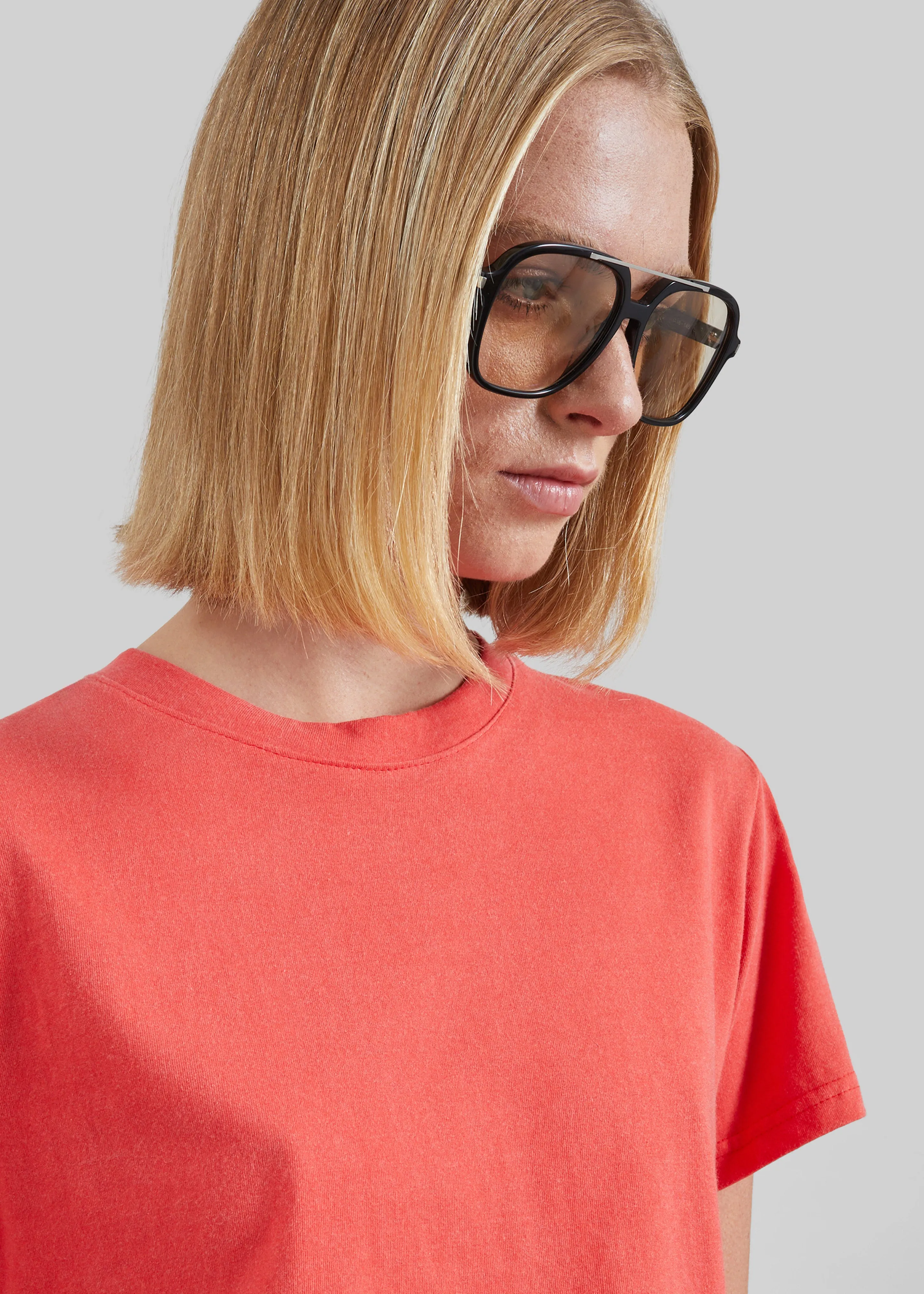 Meriot Simple Tee - Red sold by Frankie Shop product image thumbnail 2