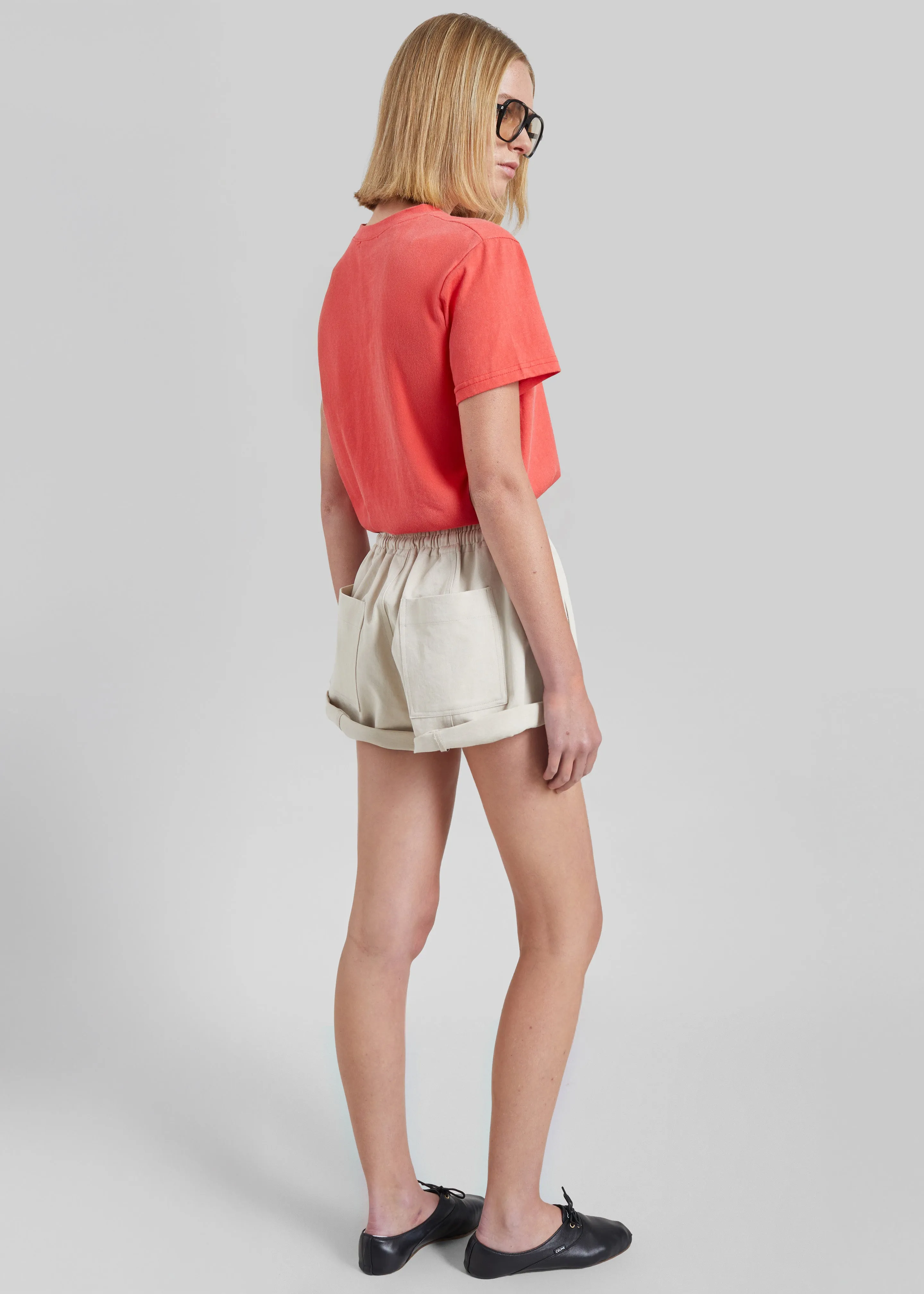 Meriot Simple Tee - Red sold by Frankie Shop product image thumbnail 5
