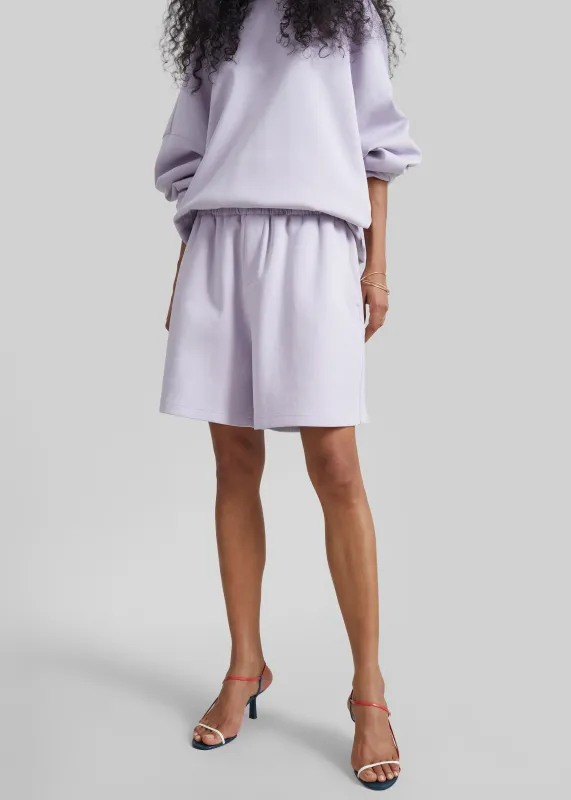 Lorcy Sweatshorts - Lavender made by Frankie Shop