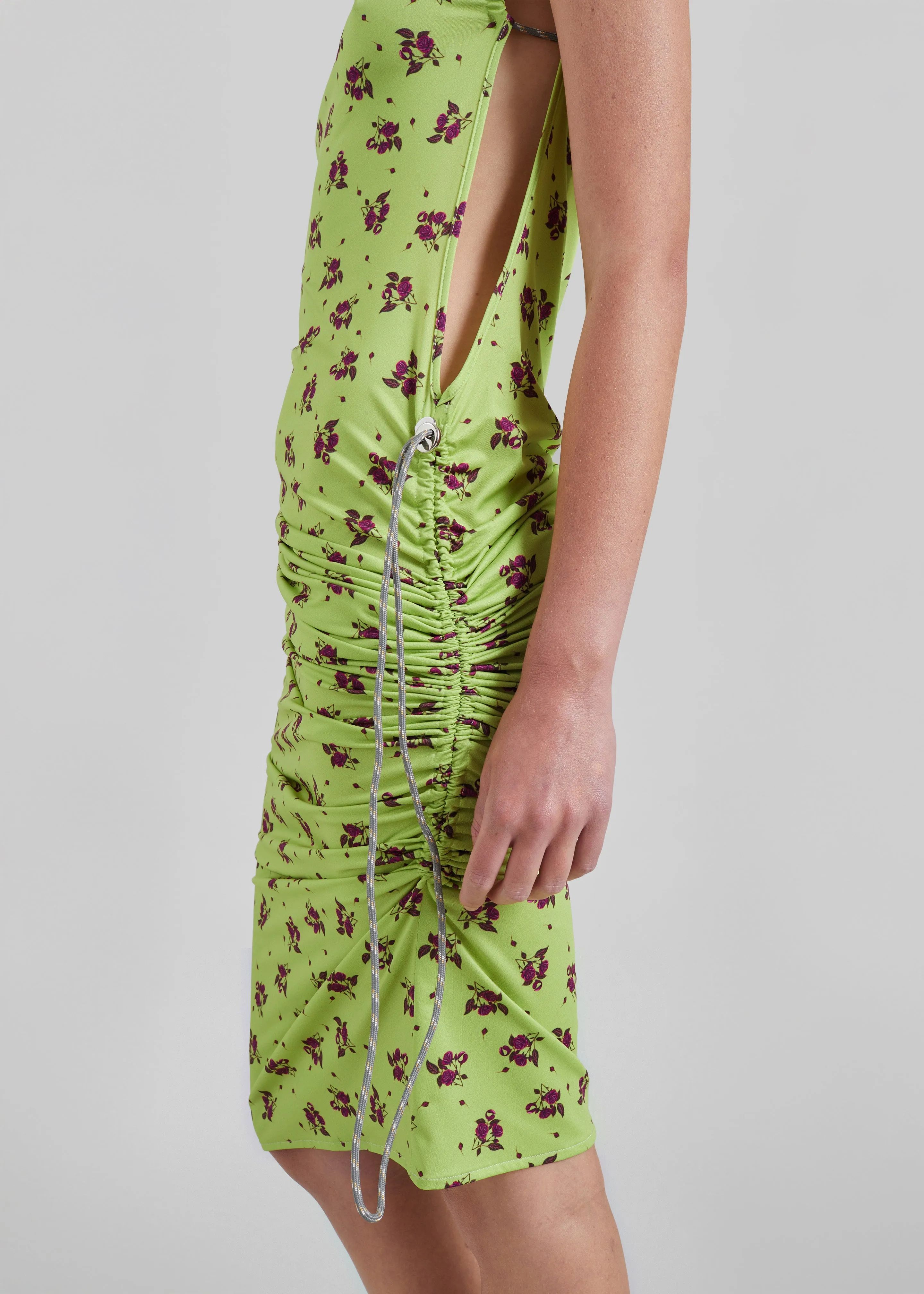 Coperni Printed Adjustable Dress - Green sold by Frankie Shop product image thumbnail 5