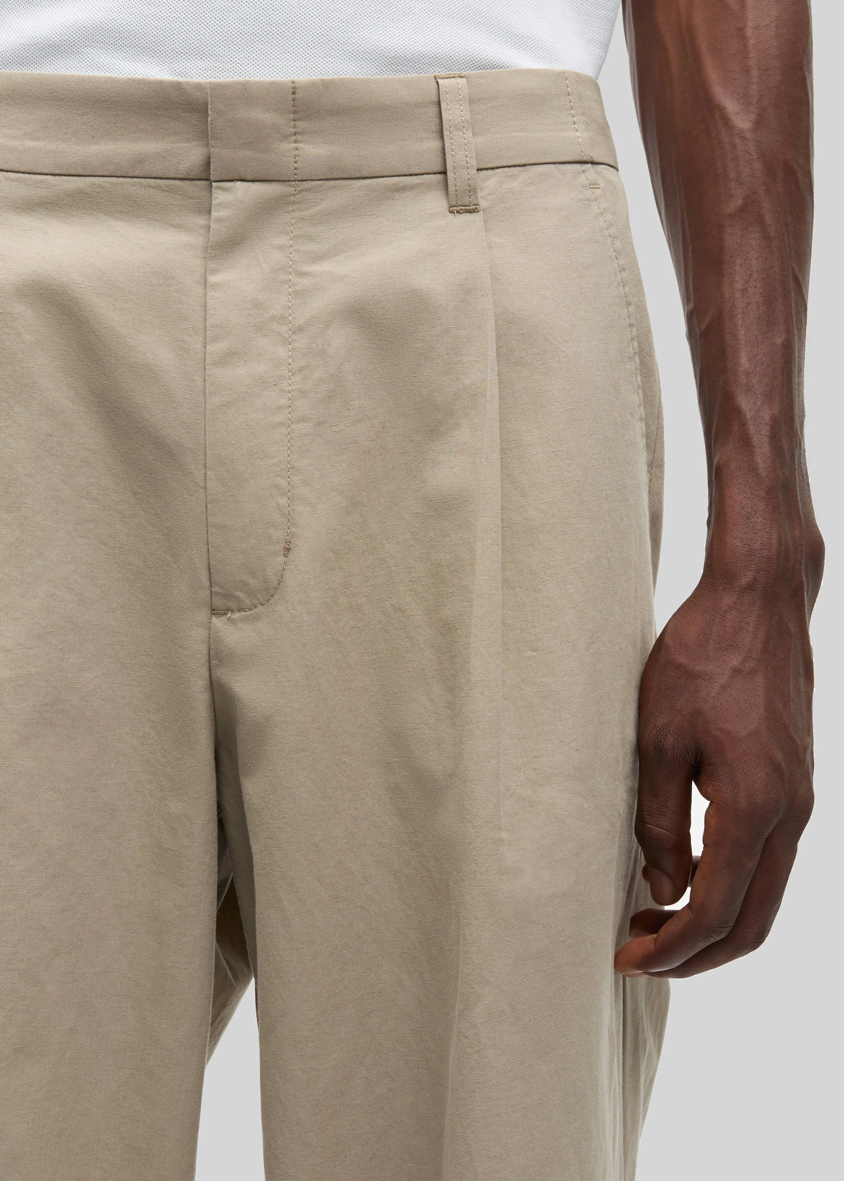 Samsøe Samsøe Savalentin Trousers - Aluminium sold by Frankie Shop product image thumbnail 3