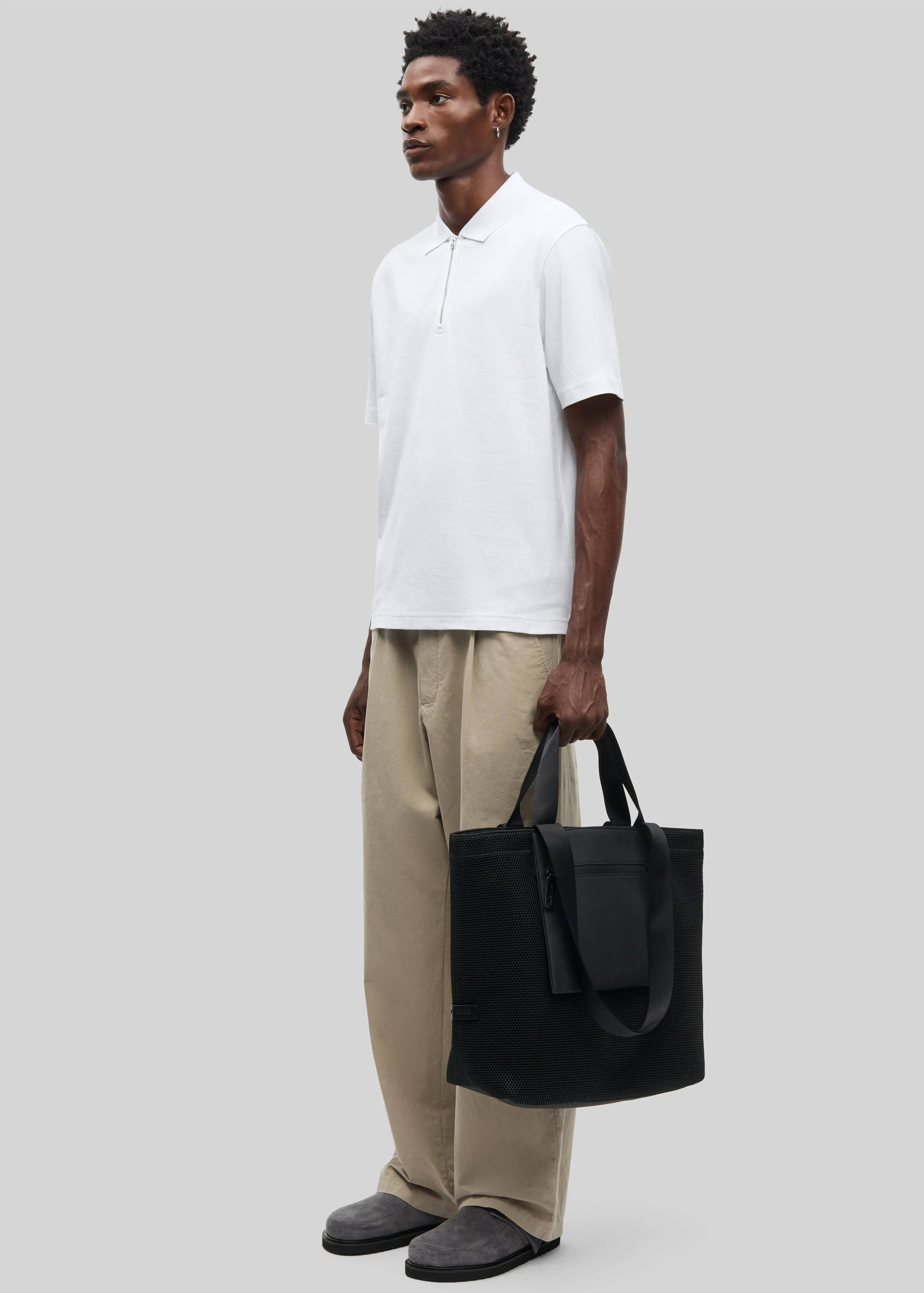 Samsøe Samsøe Savalentin Trousers - Aluminium sold by Frankie Shop product image thumbnail 4