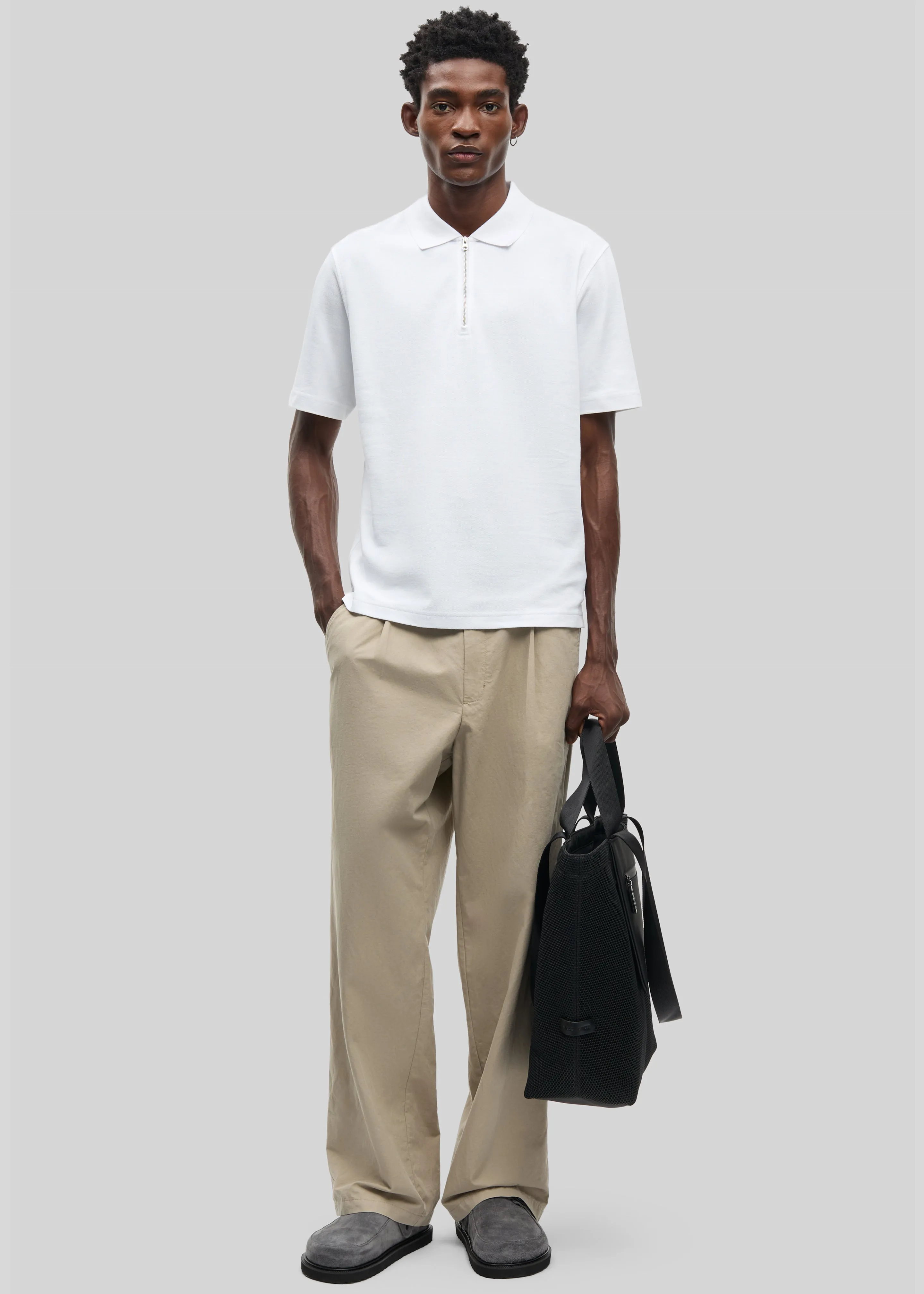 Samsøe Samsøe Savalentin Trousers - Aluminium sold by Frankie Shop