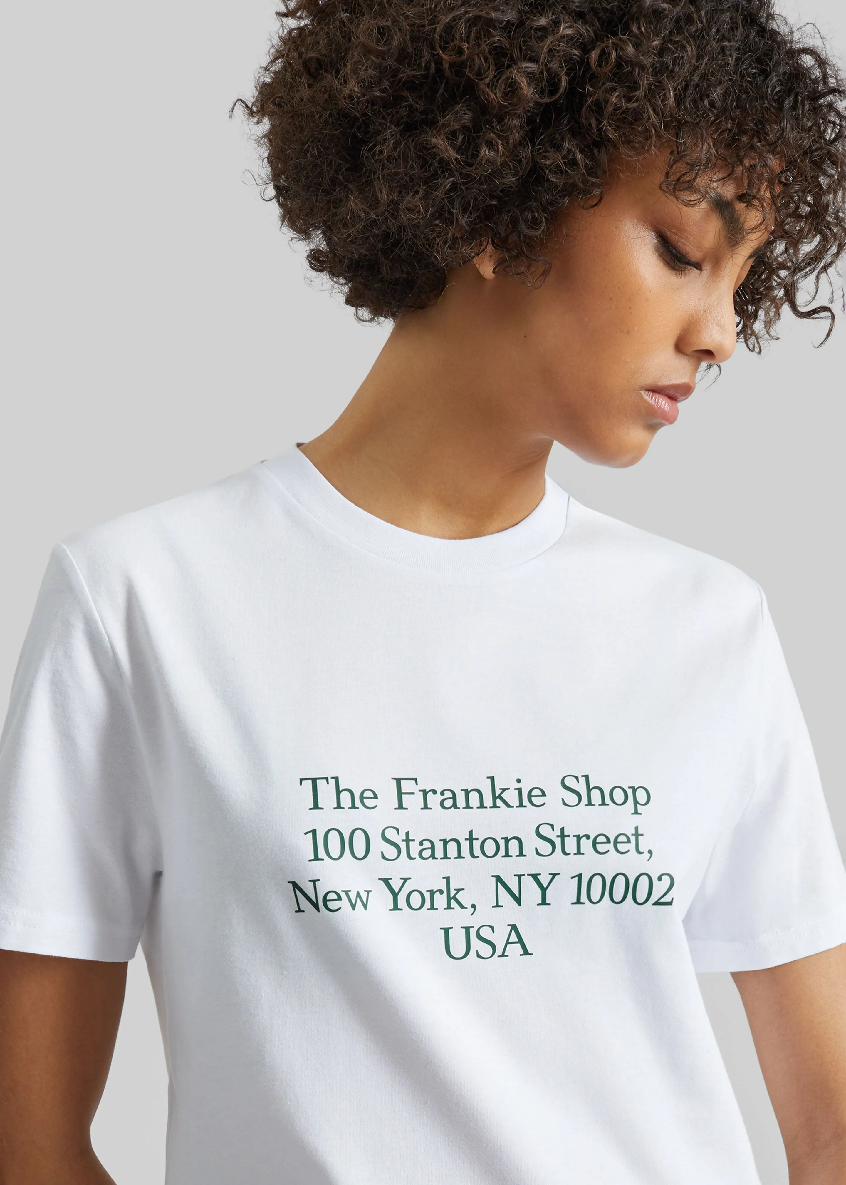 TFS Stanton T-Shirt - White/Green sold by Frankie Shop product image thumbnail 2