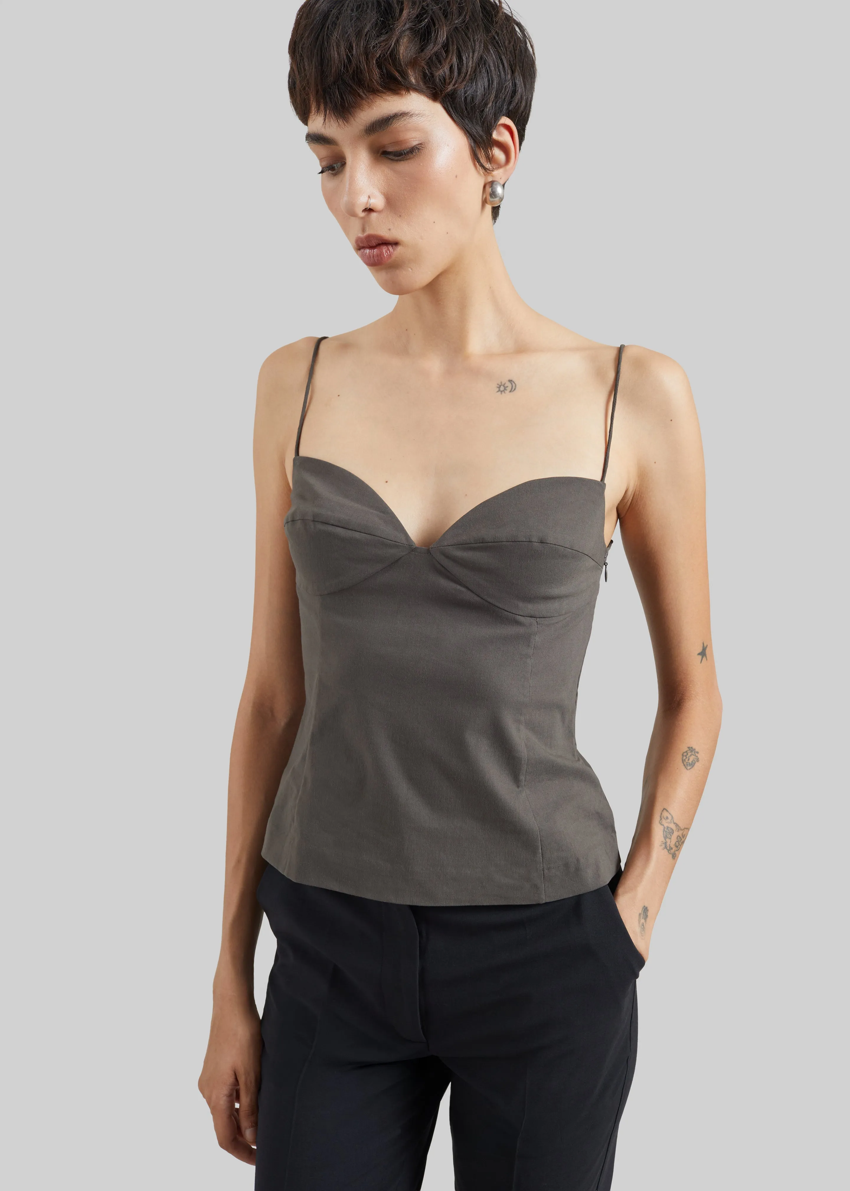 St. Agni Studio Cami - Wood sold by Frankie Shop product image thumbnail 2