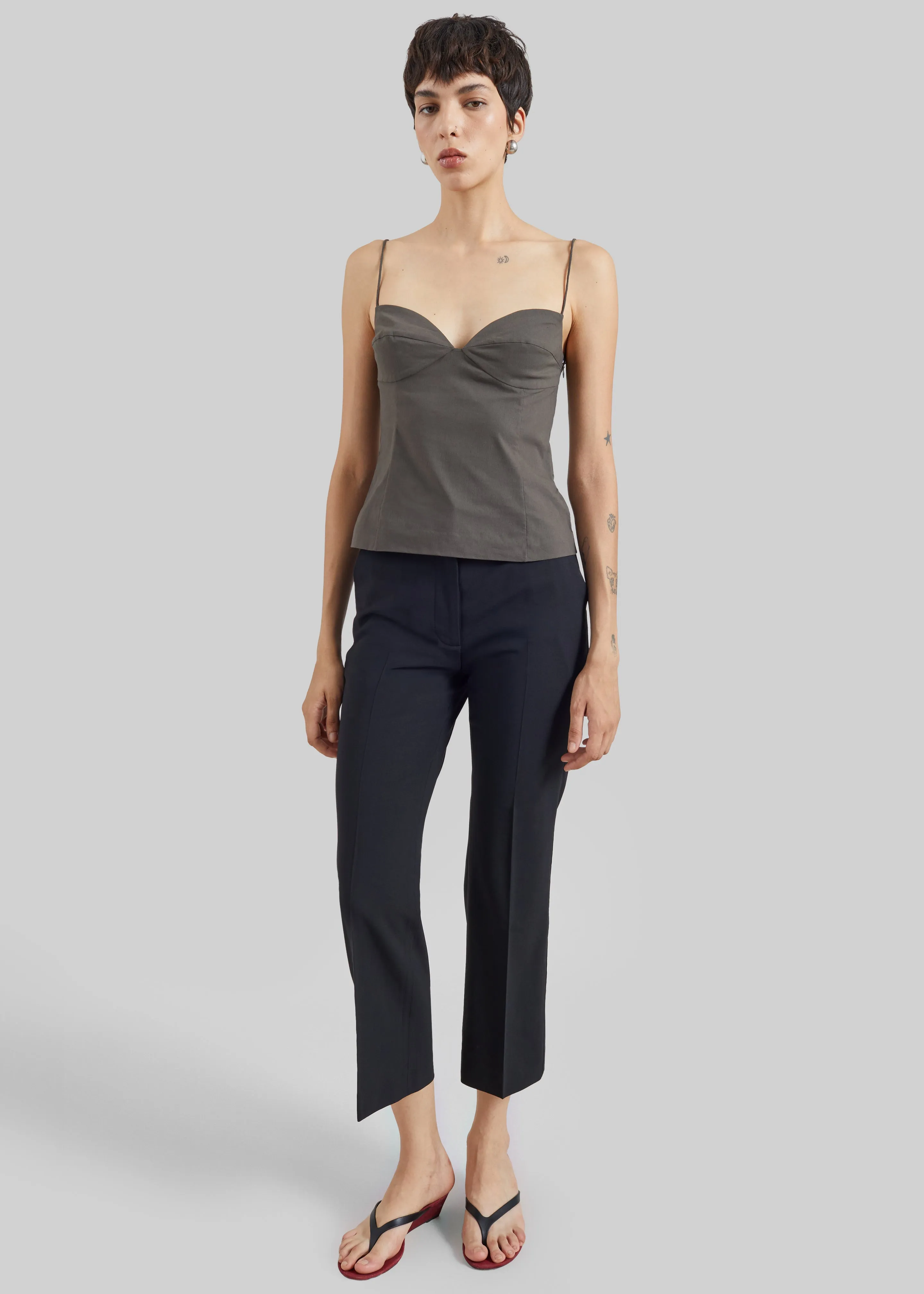 St. Agni Studio Cami - Wood sold by Frankie Shop