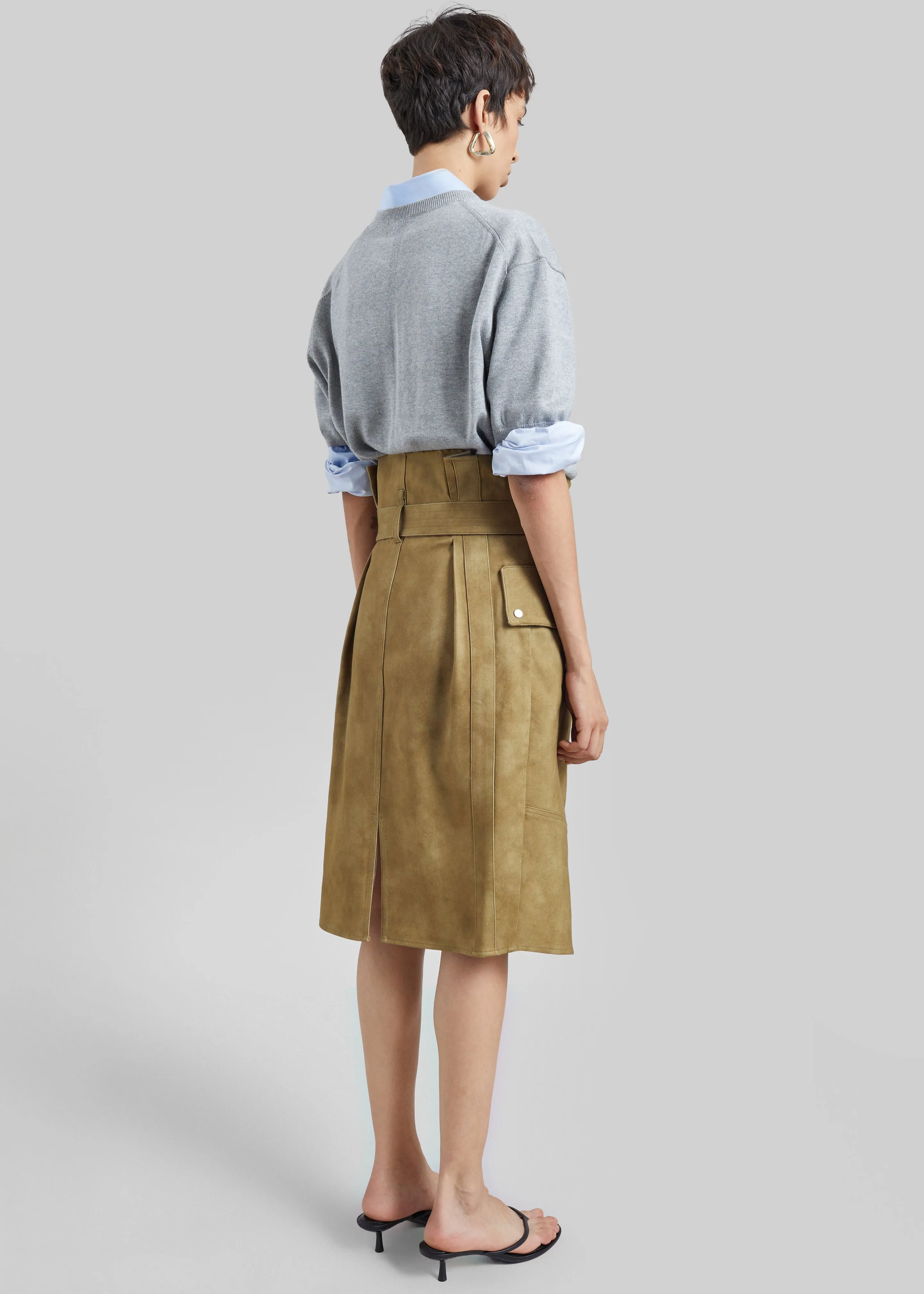 CO Raf Flying Skirt - Khaki sold by Frankie Shop product image thumbnail 5