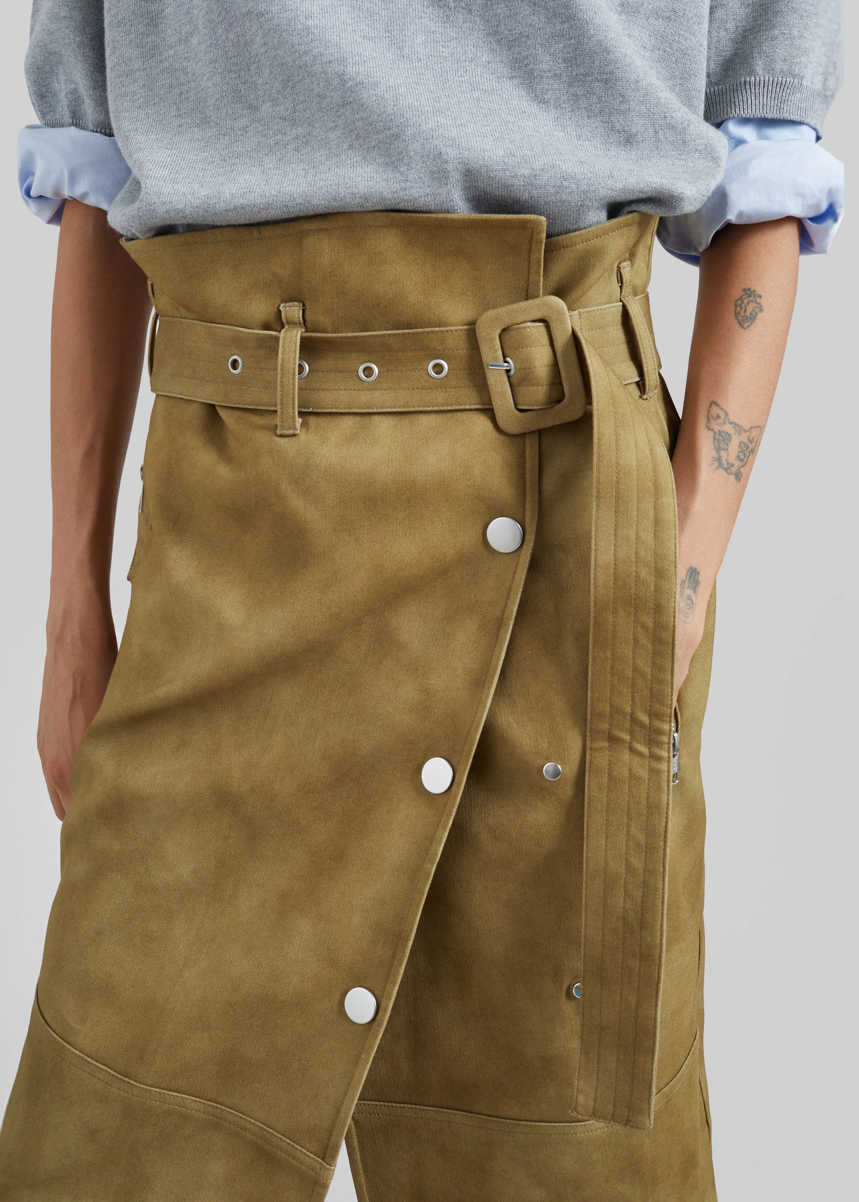 CO Raf Flying Skirt - Khaki sold by Frankie Shop product image thumbnail 2