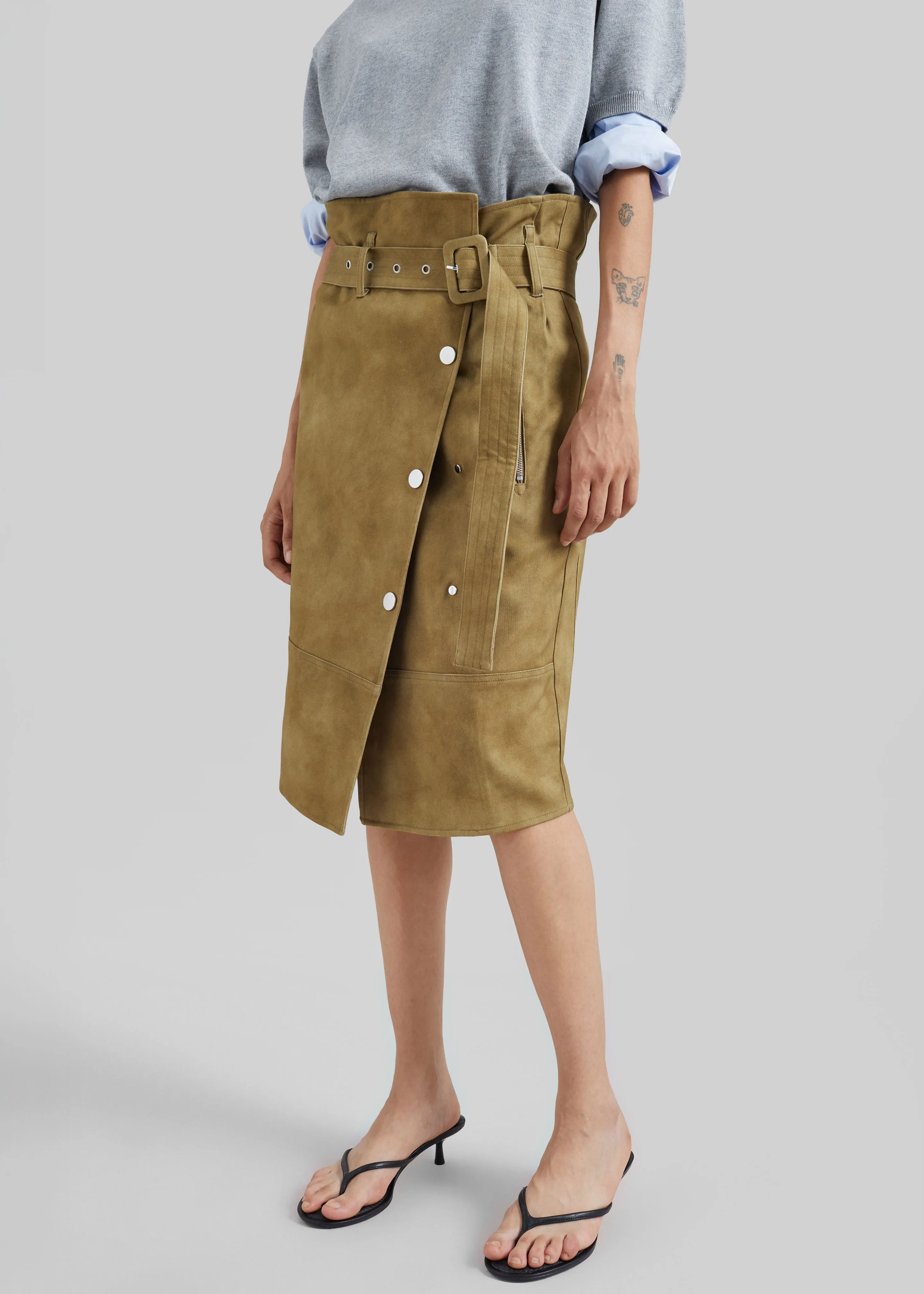 CO Raf Flying Skirt - Khaki sold by Frankie Shop product image thumbnail 4