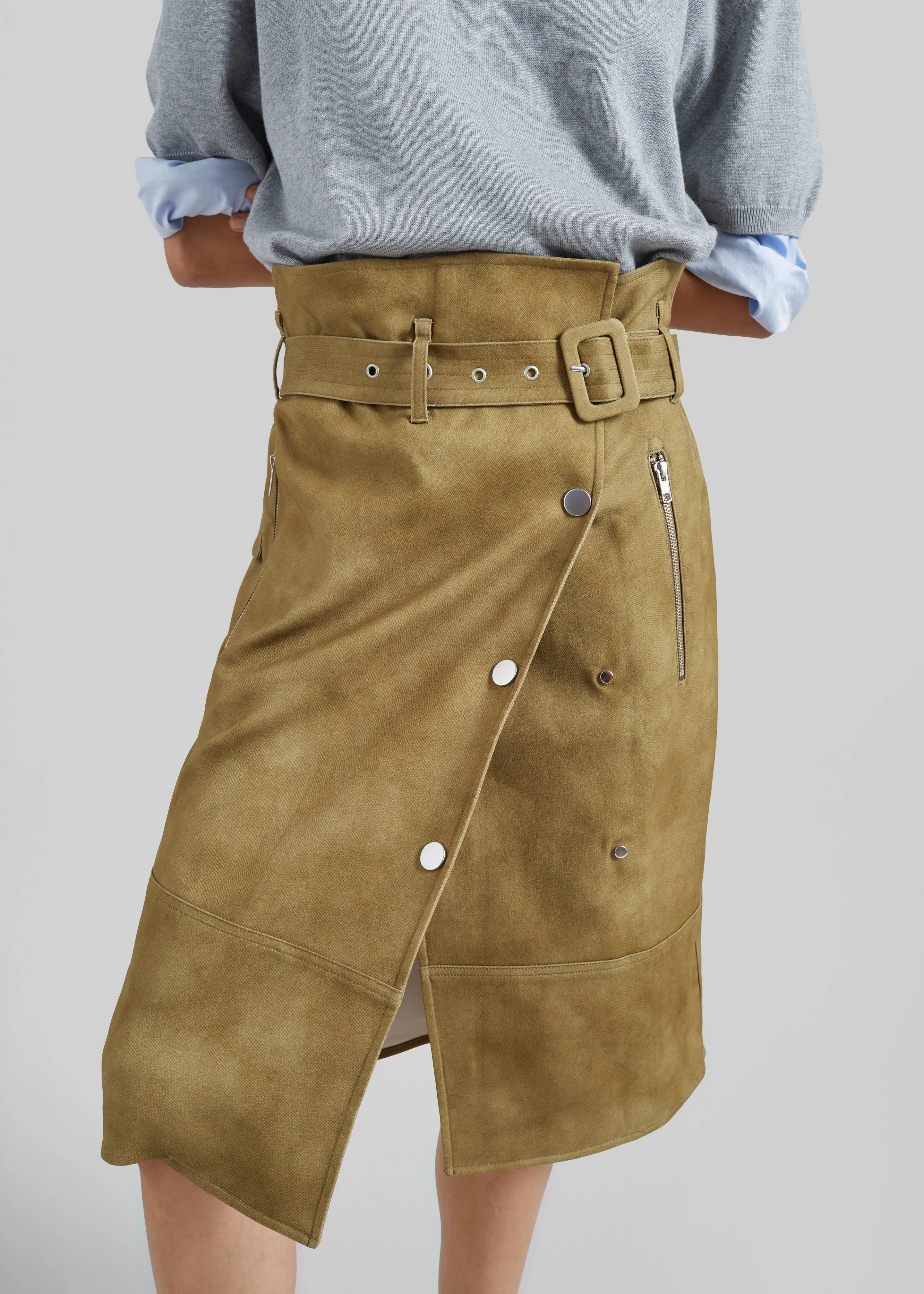 CO Raf Flying Skirt - Khaki sold by Frankie Shop product image thumbnail 3