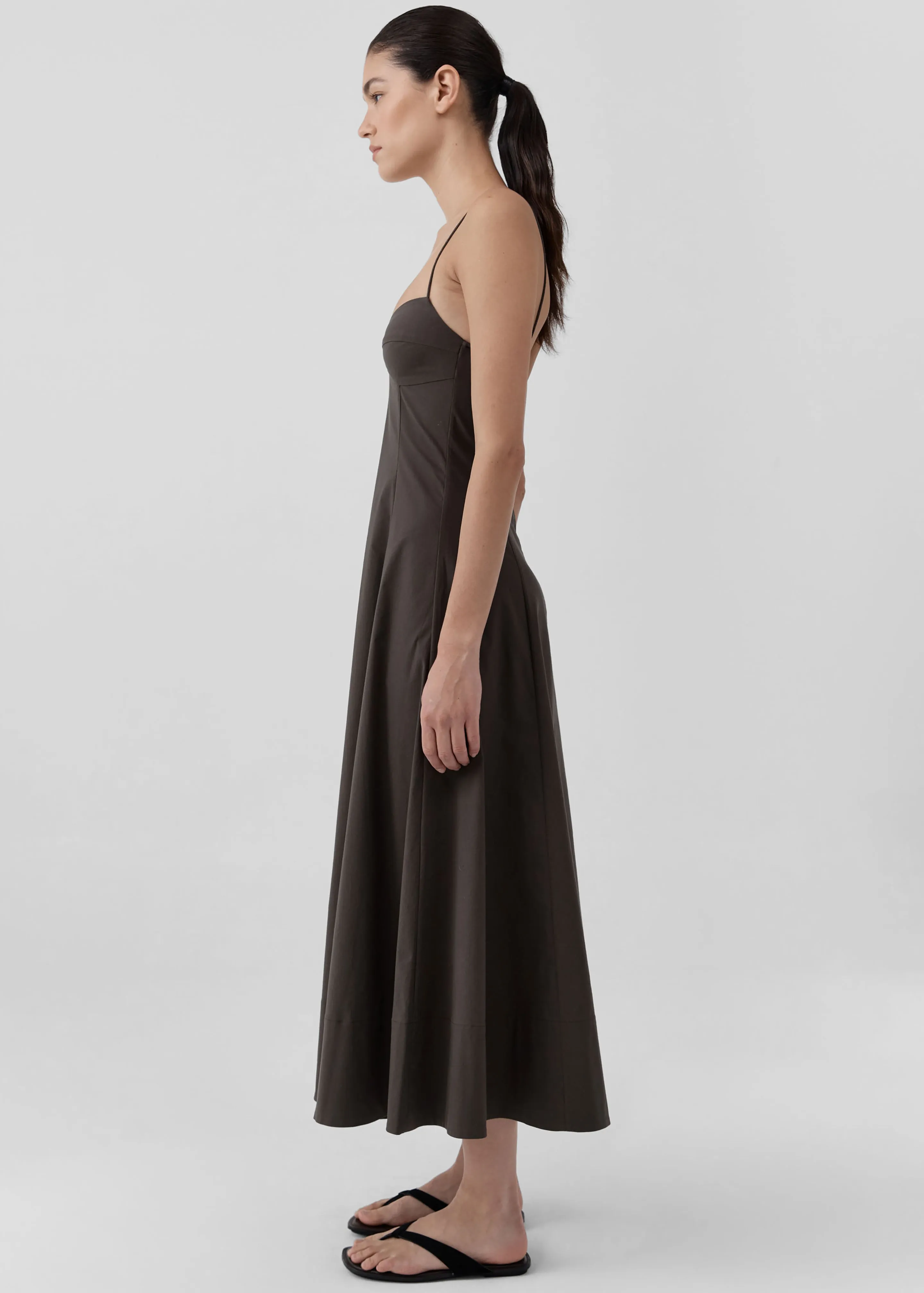 St. Agni Cami Dress - Wood sold by Frankie Shop product image thumbnail 4