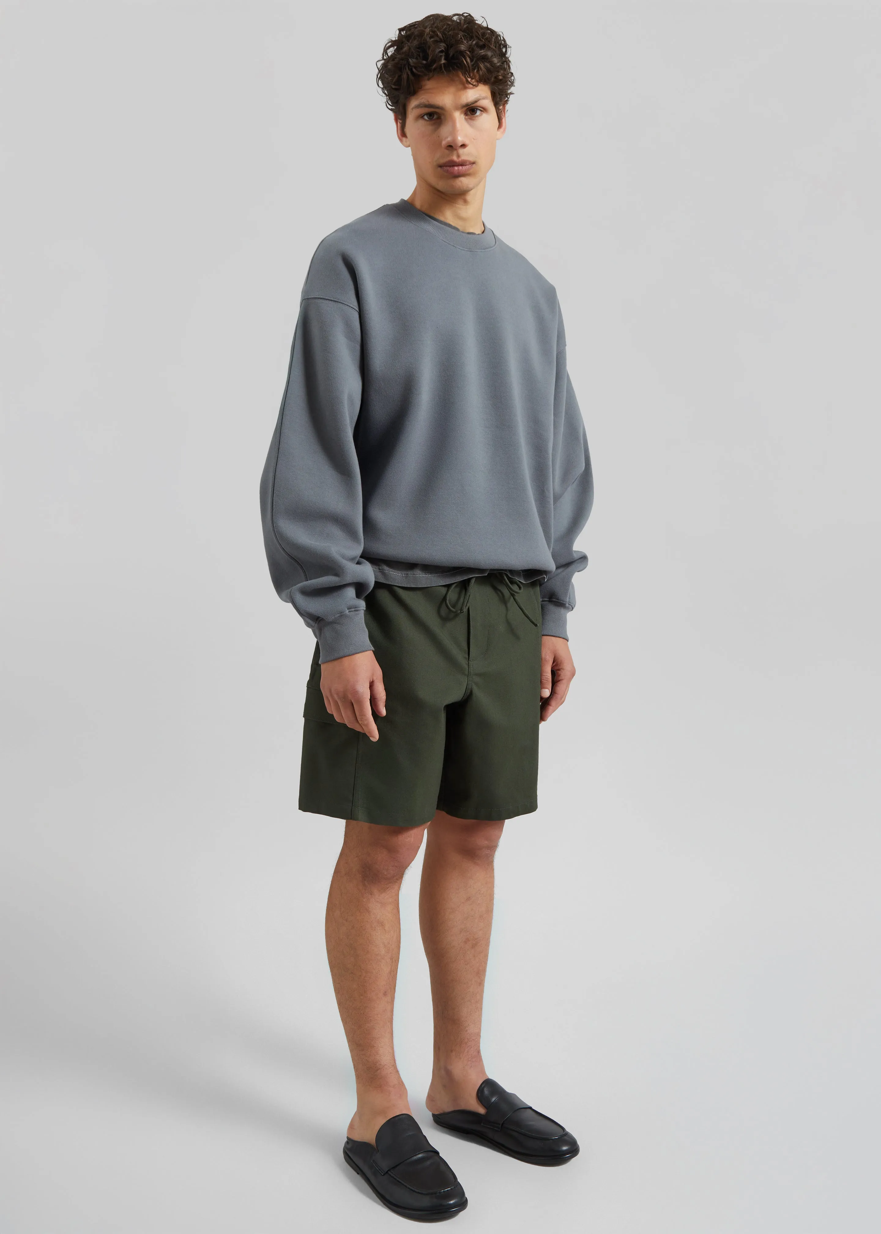 Dunloy Oversized Sweatshirt - Grey sold by Frankie Shop product image thumbnail 2