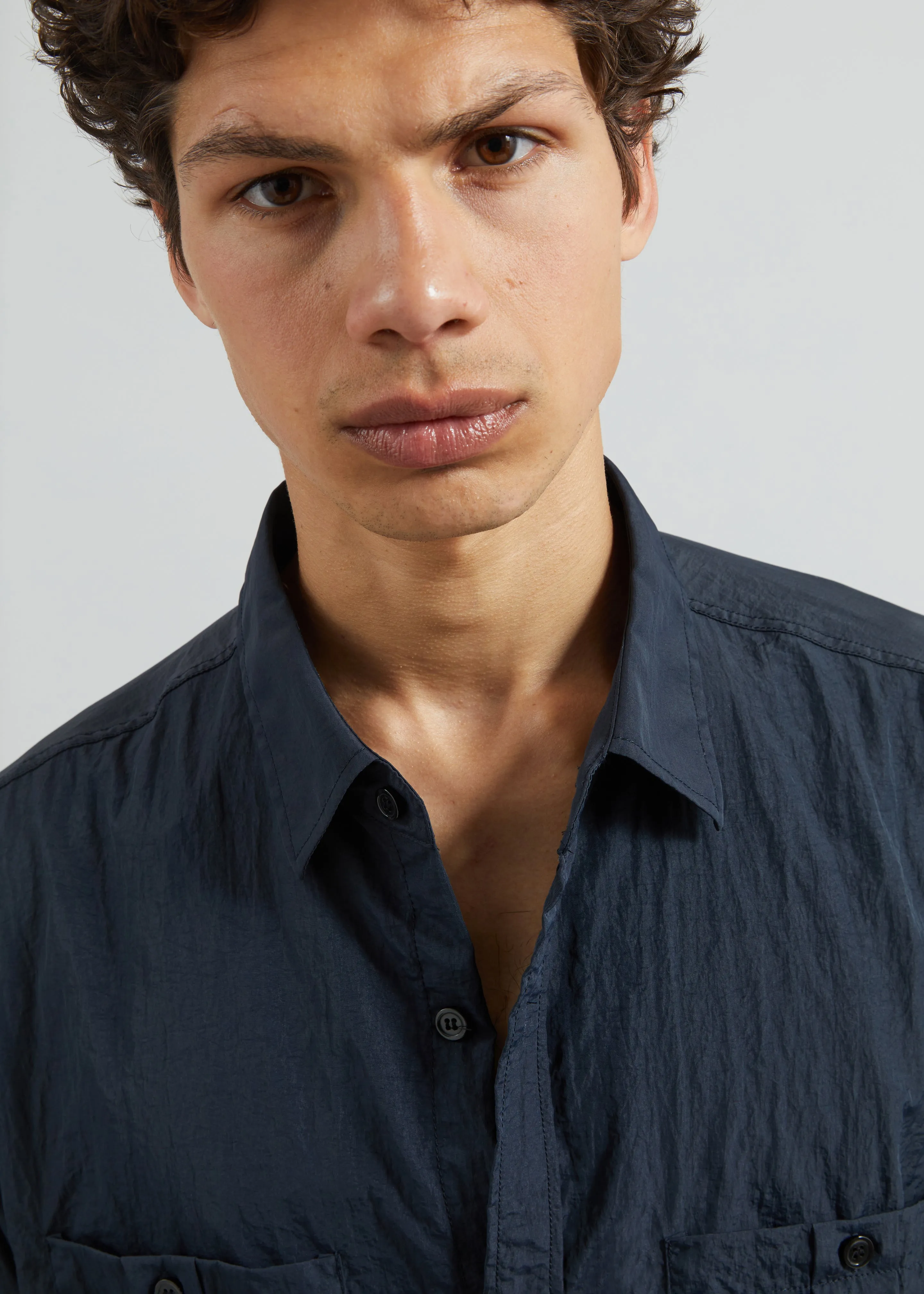 Casares Drawstring Shirt - Navy sold by Frankie Shop product image thumbnail 3