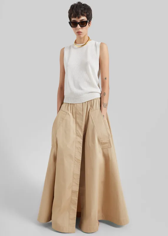CO Parachute Skirt - Camel made by CO