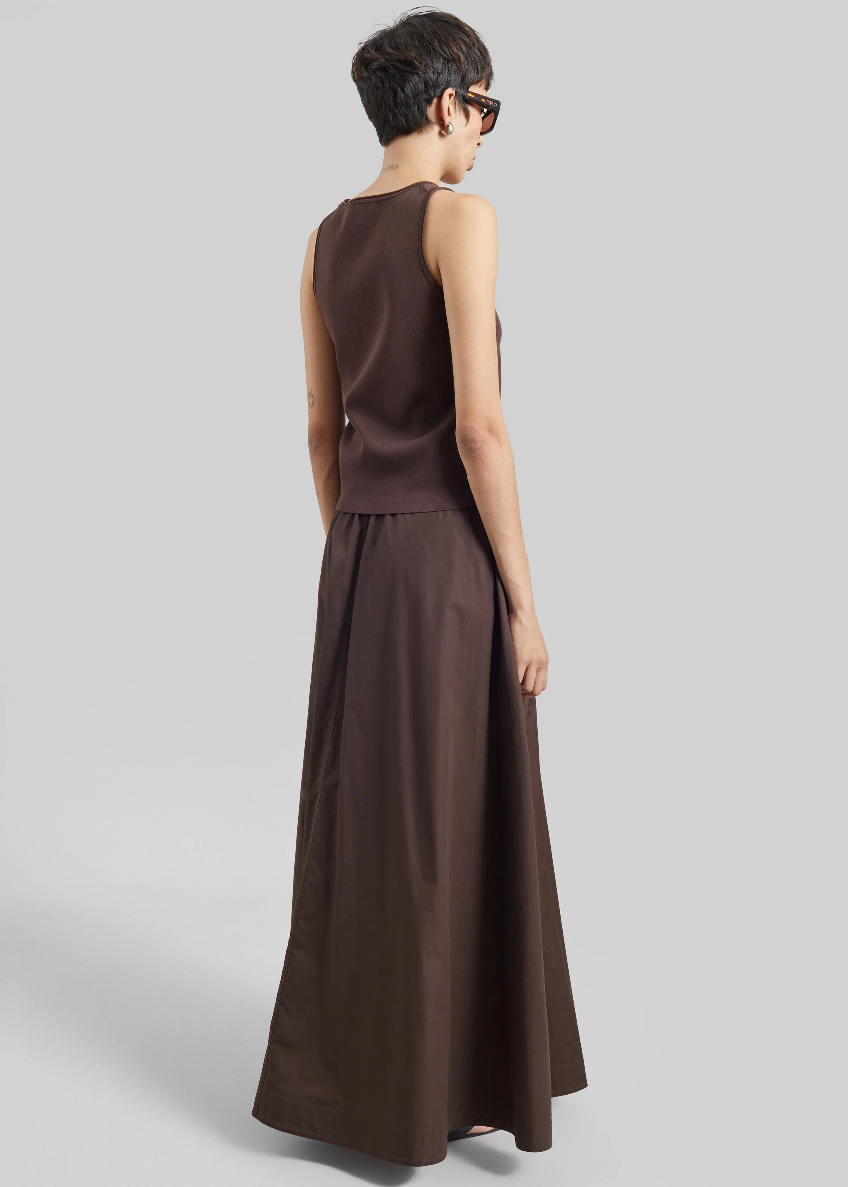 CO Parachute Skirt - Chocolate sold by Frankie Shop product image thumbnail 5