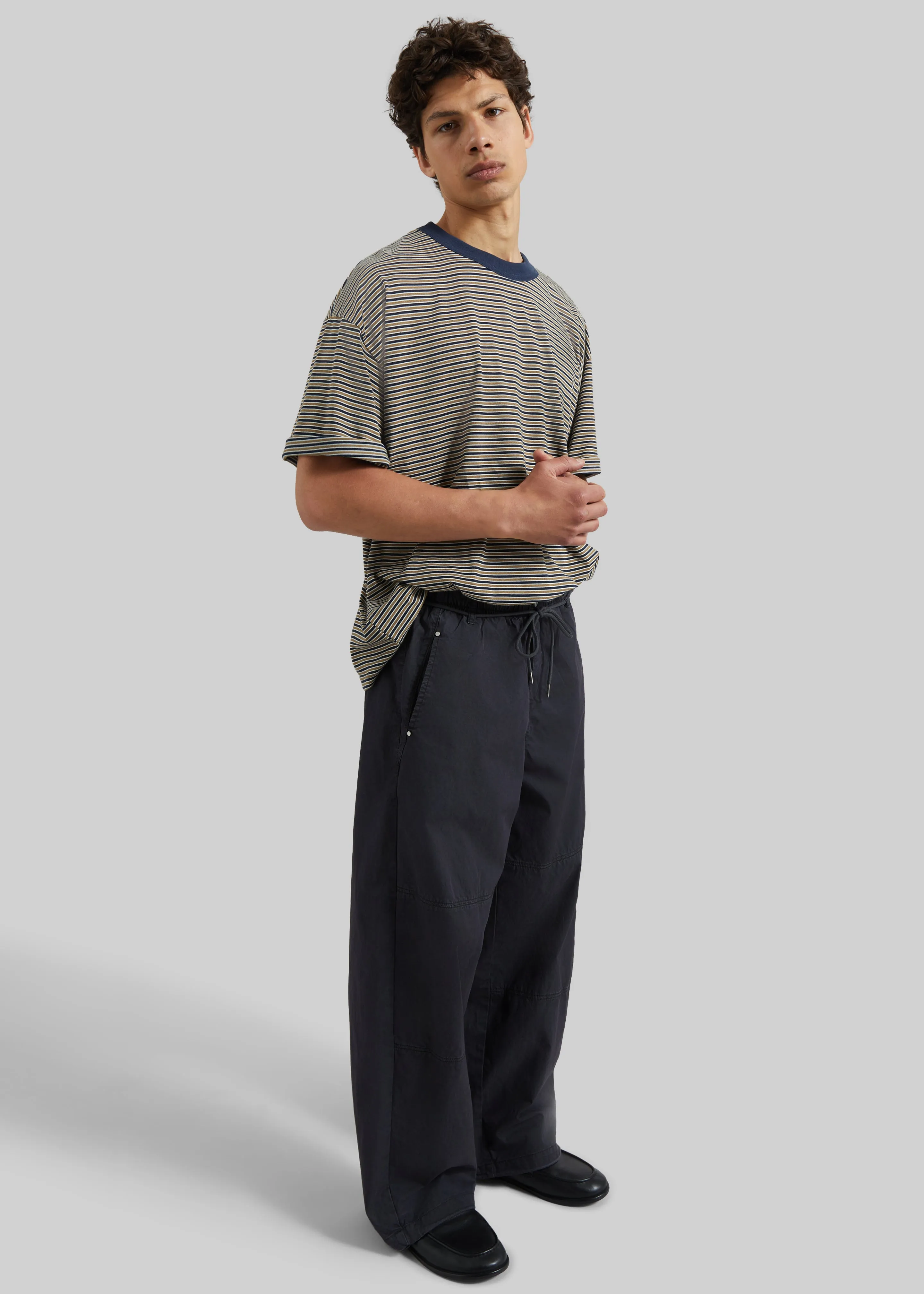 Antheor Drawstring Wide Leg Pants - Charcoal sold by Frankie Shop product image thumbnail 2