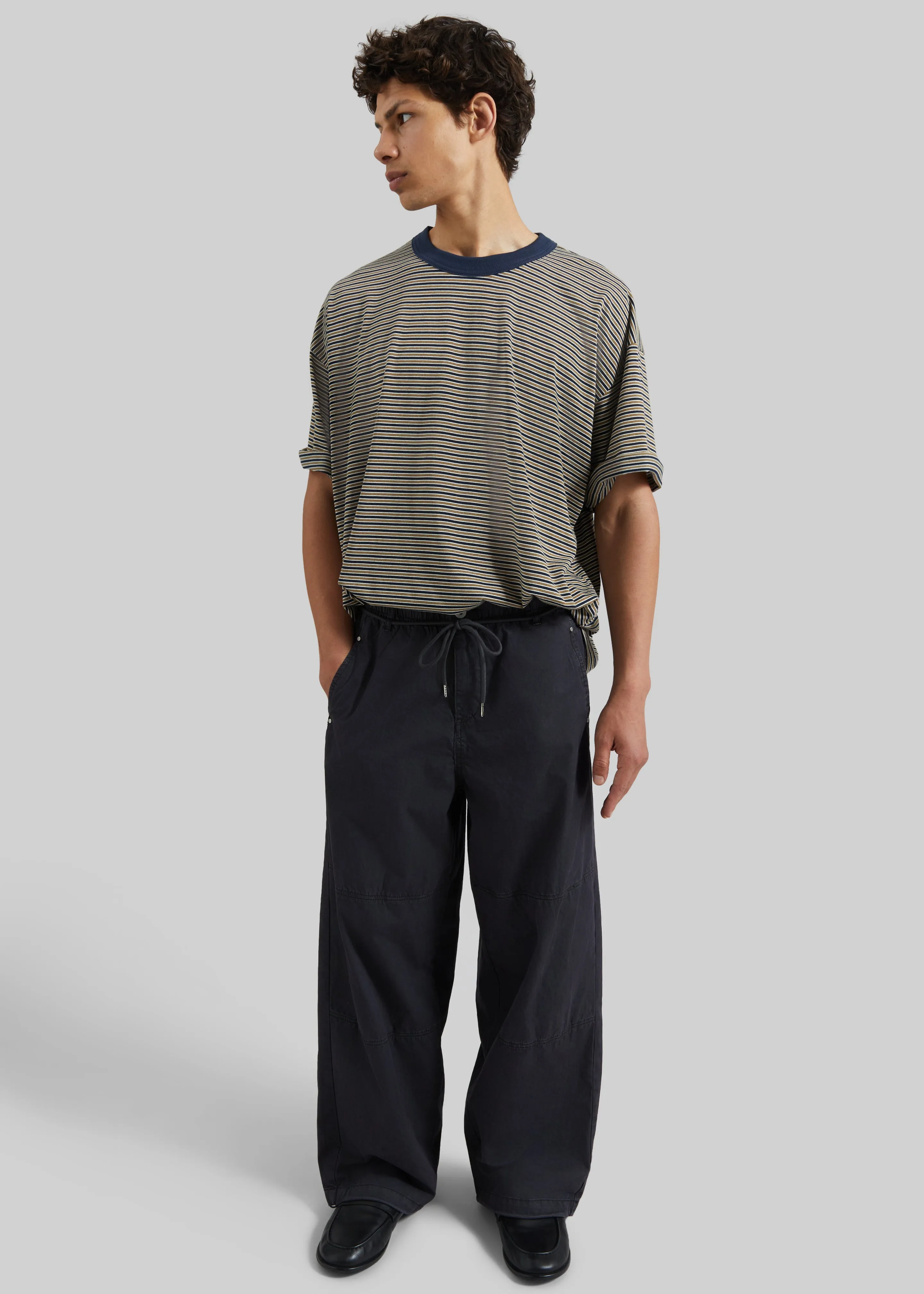 Antheor Drawstring Wide Leg Pants - Charcoal sold by Frankie Shop product image thumbnail 5