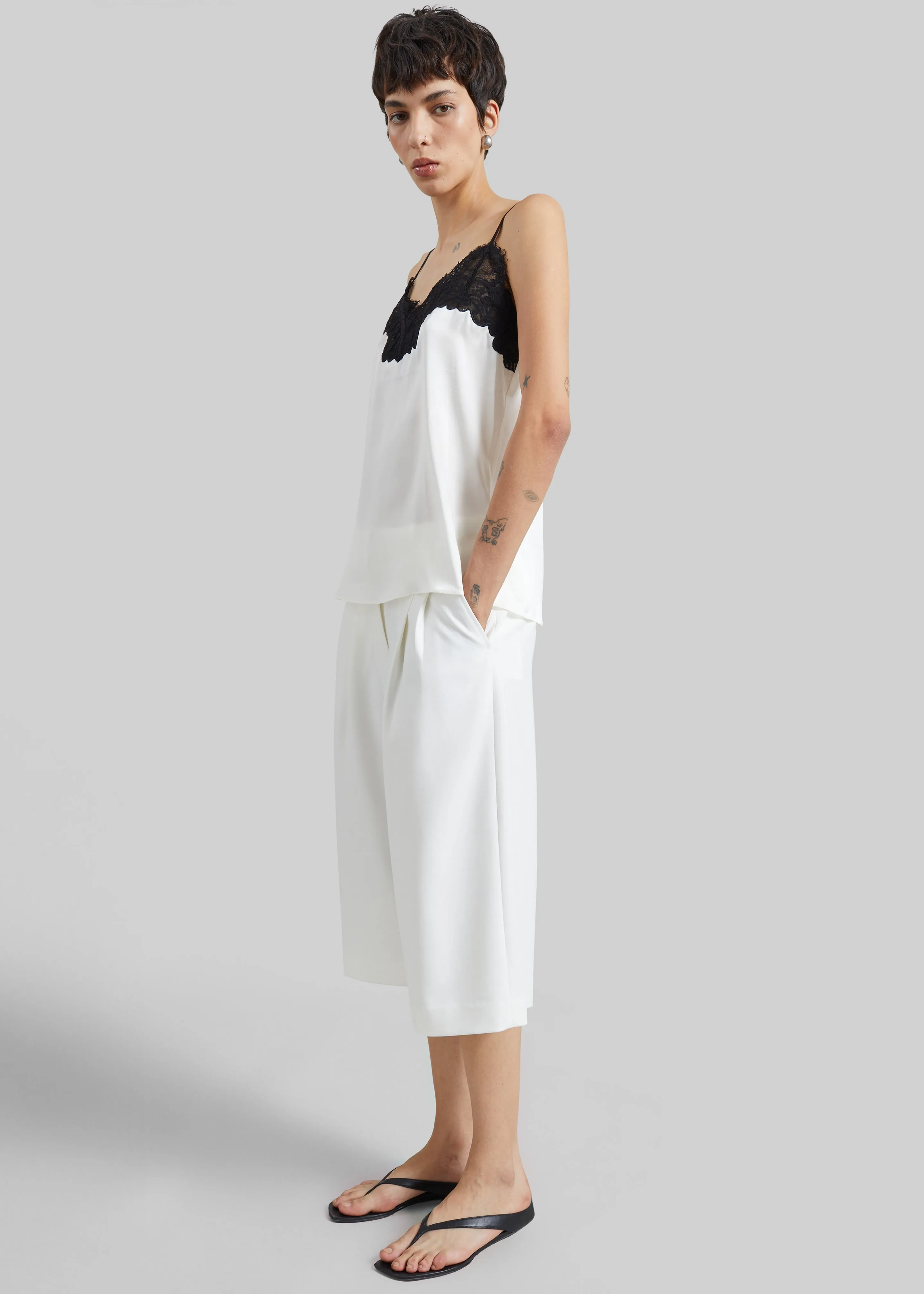 CO Lace Silk Camisole - Ivory sold by Frankie Shop product image thumbnail 3