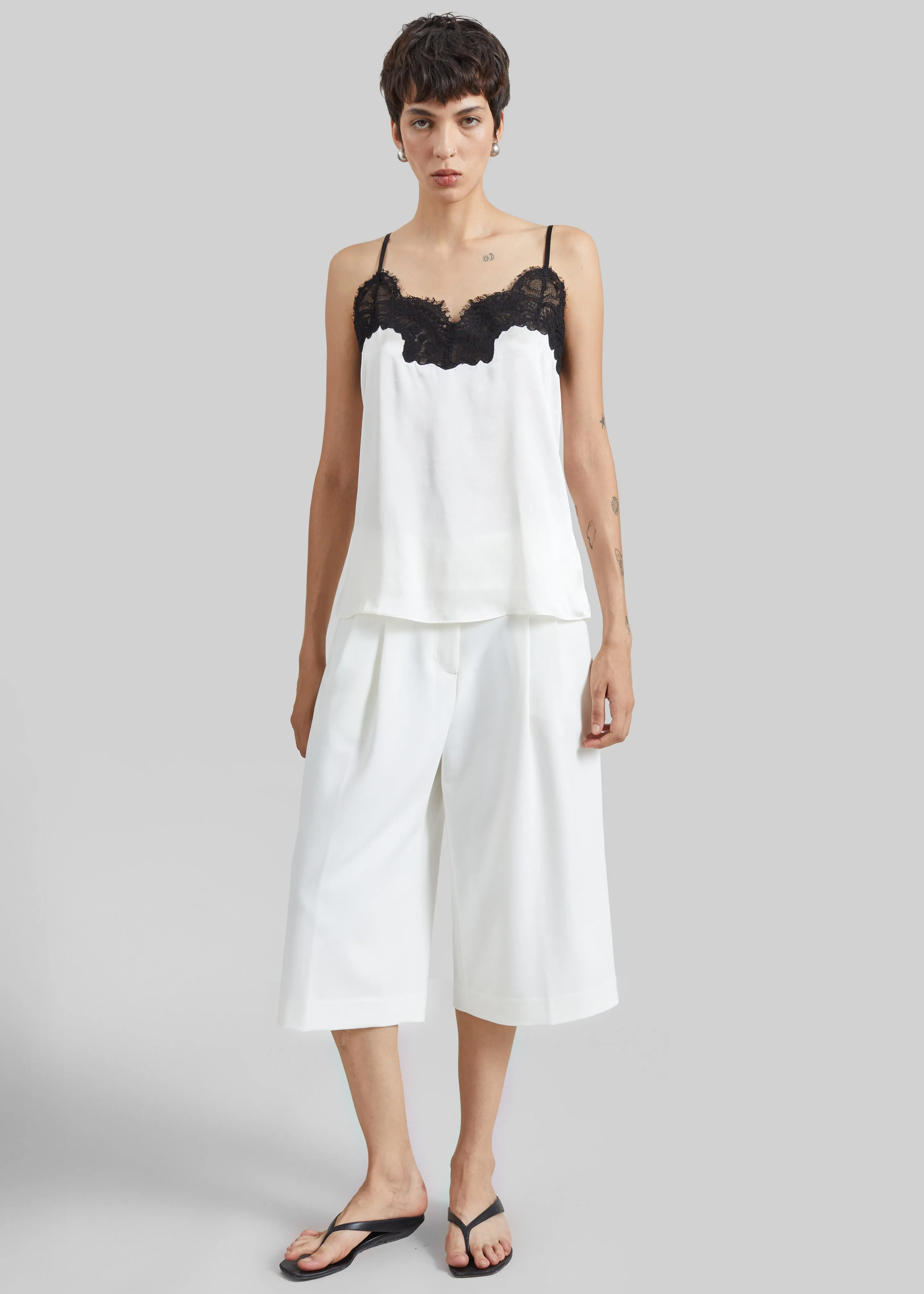 CO Lace Silk Camisole - Ivory sold by Frankie Shop product image thumbnail 4