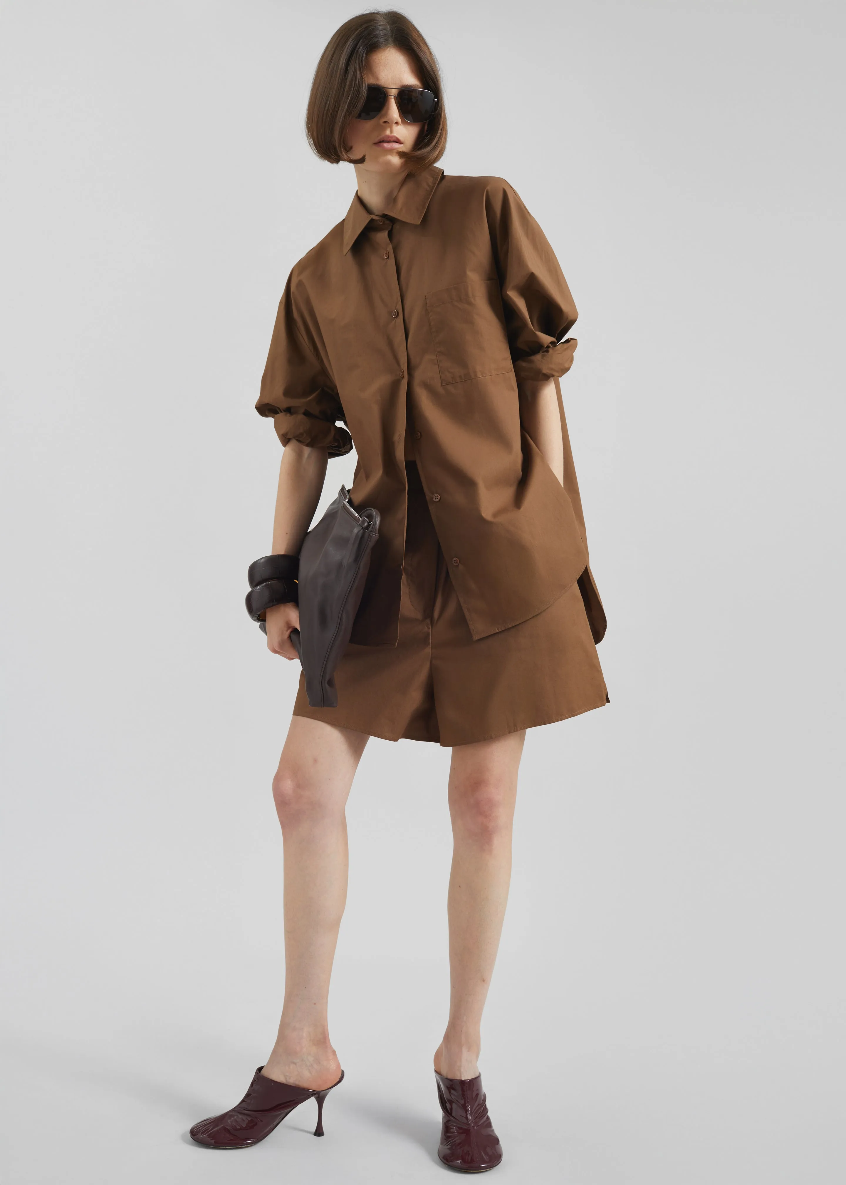 Lui Organic Cotton Boxer Shorts - Chocolate sold by Frankie Shop product image thumbnail 2